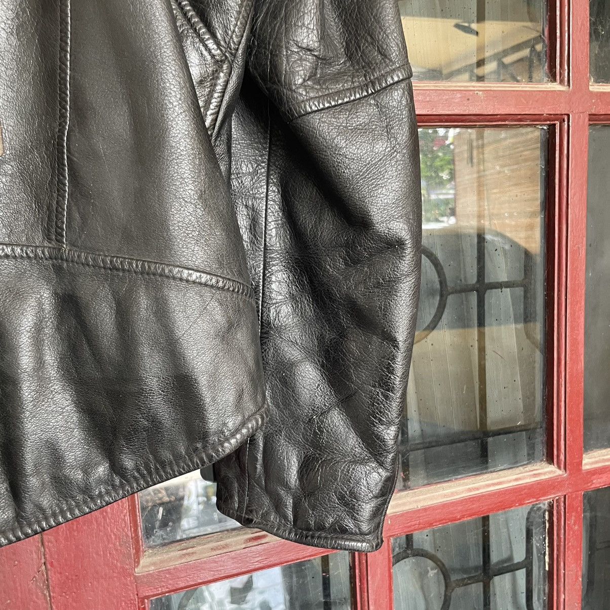Harley Davidson Harley Davidson 00s - Classic Leather Biker Jacket Size US M / EU 48-50 / 2 - 14 Thumbnail