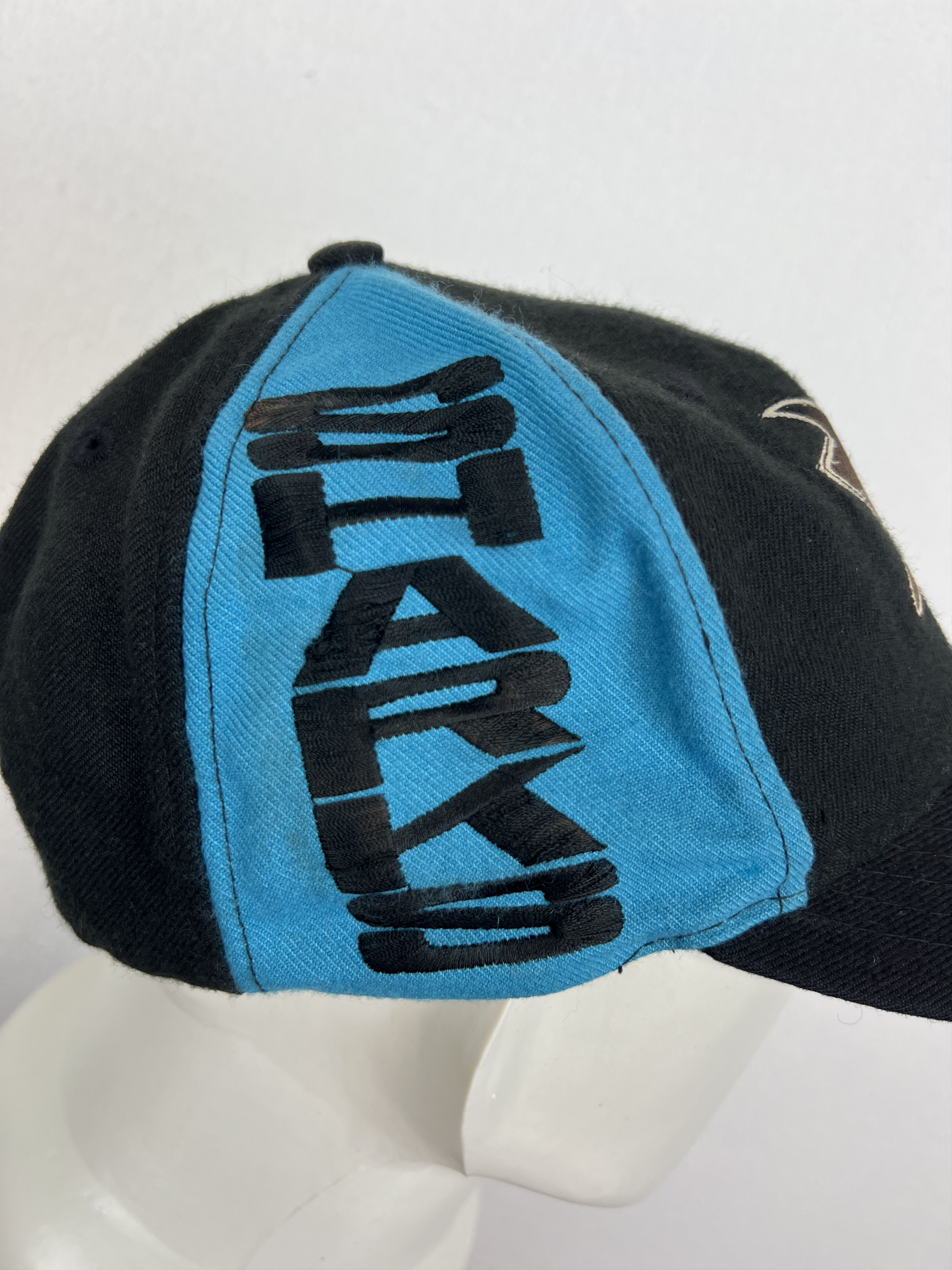 Vintage Vintage 90's San Jose Sharks NHL Cap Hat Snapback Ice Hockey Size ONE SIZE - 5 Thumbnail
