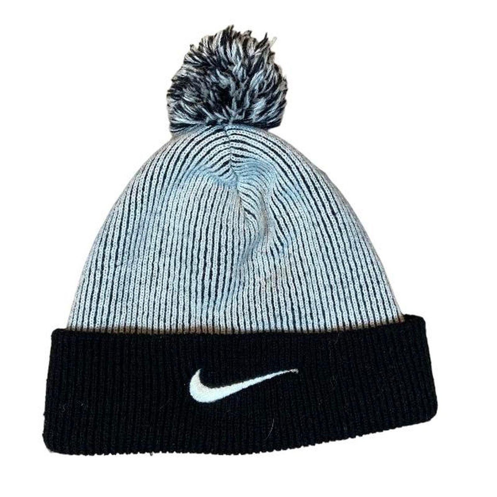 【Dead stock】NIKE beanie Y2K Nike Y2k nike pom pom beanie | Grailed
