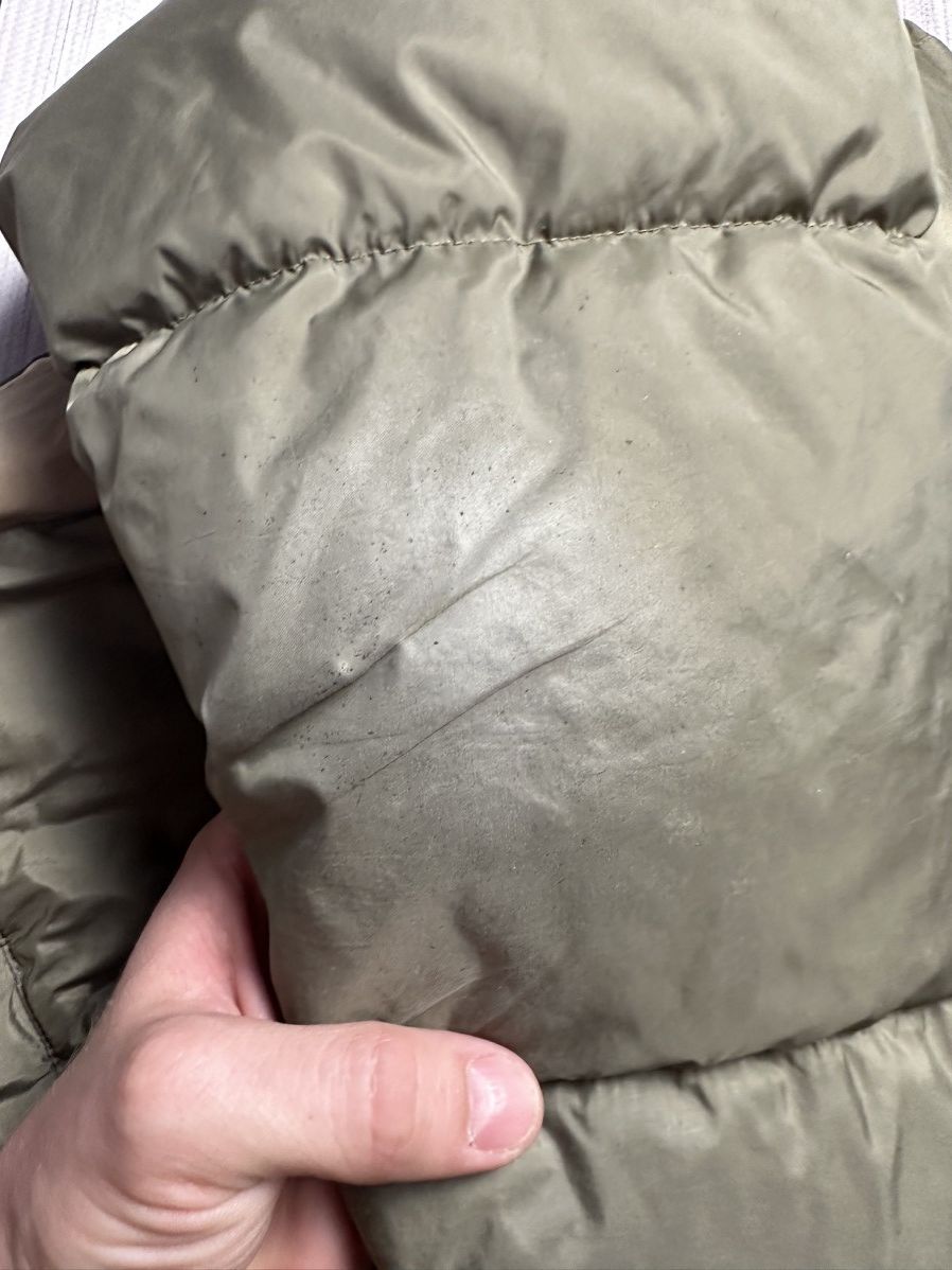 Nike × Vintage Vintage Nike down jacket puffer olive size L swoosh Size US L / EU 52-54 / 3 - 9 Thumbnail