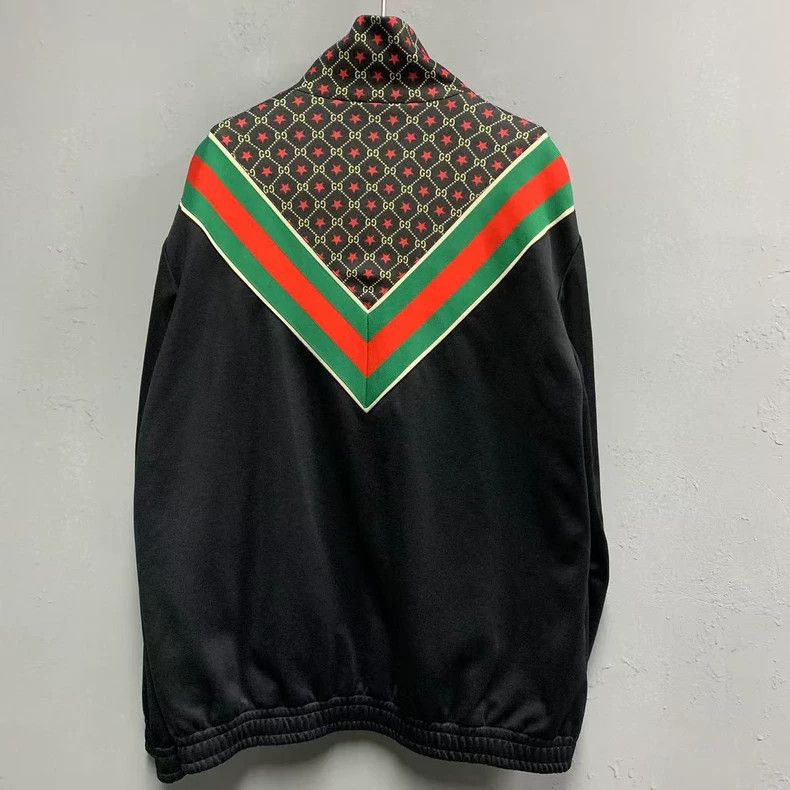 Gucci Gucci GG star print V-shaped knitted jacket 2501-Nextarrow Size US L / EU 52-54 / 3 - 2 Thumbnail