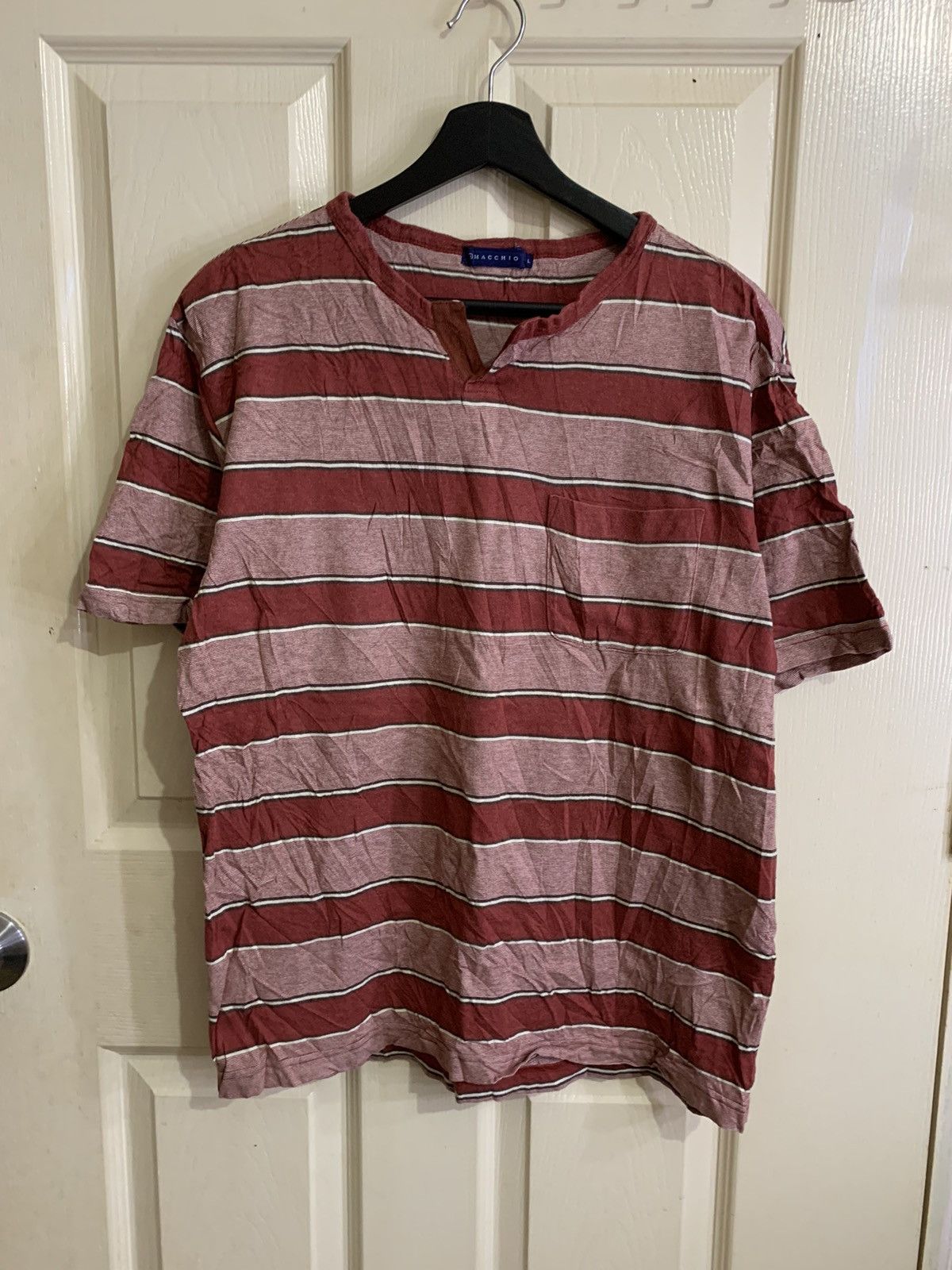 Other Macchio Red Stripe Skate Shirt Size US M / EU 48-50 / 2 - 1 Thumbnail