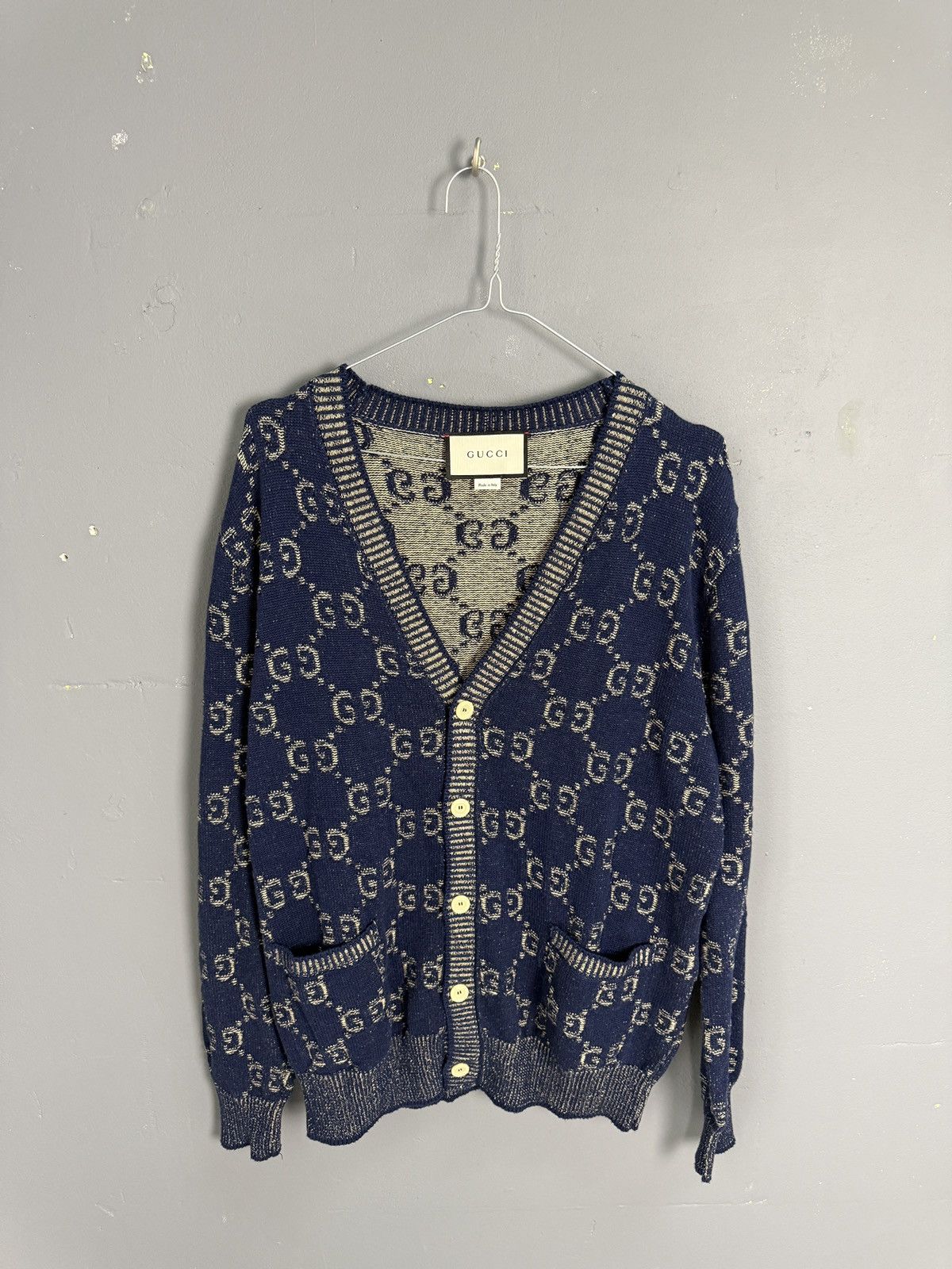 Gucci Gucci GG Cardigan rare Size US S / EU 44-46 / 1 - 1 Thumbnail
