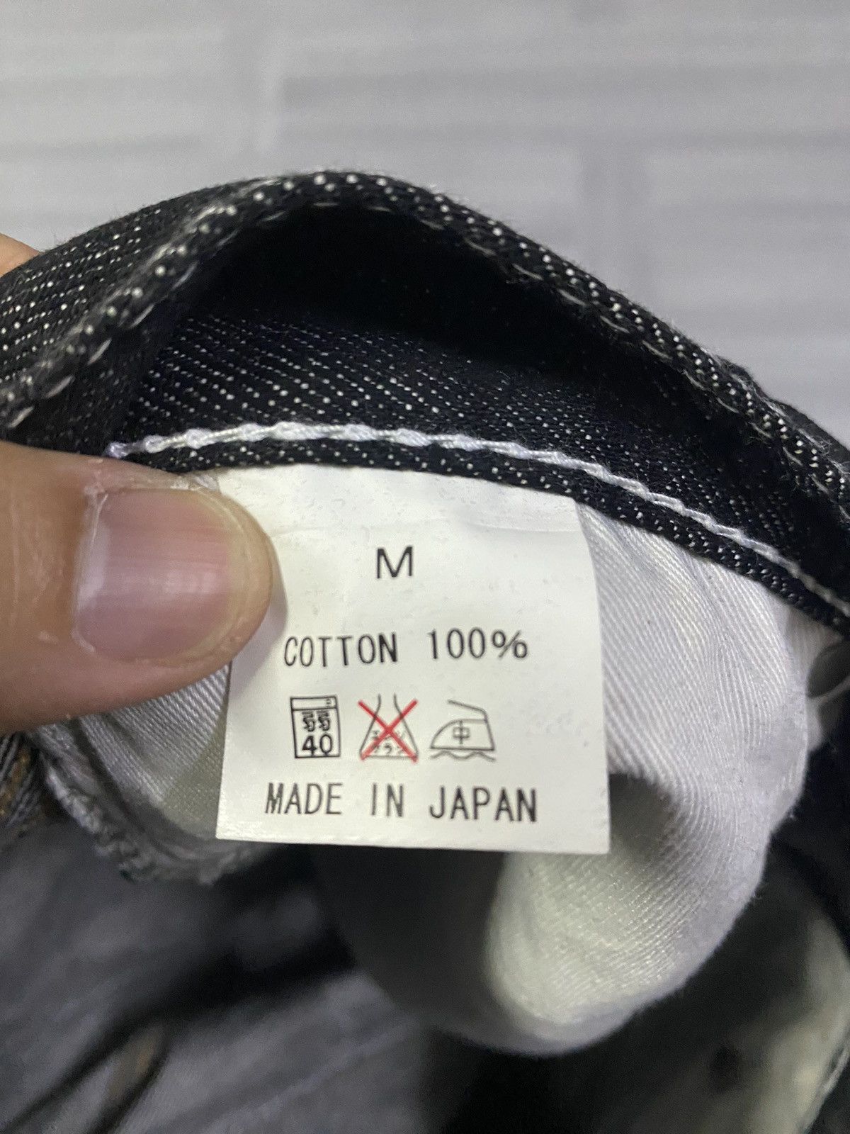 Japanese Brand Black Subciety Straight Denim Jeans Size US 32 / EU 48 - 9 Thumbnail