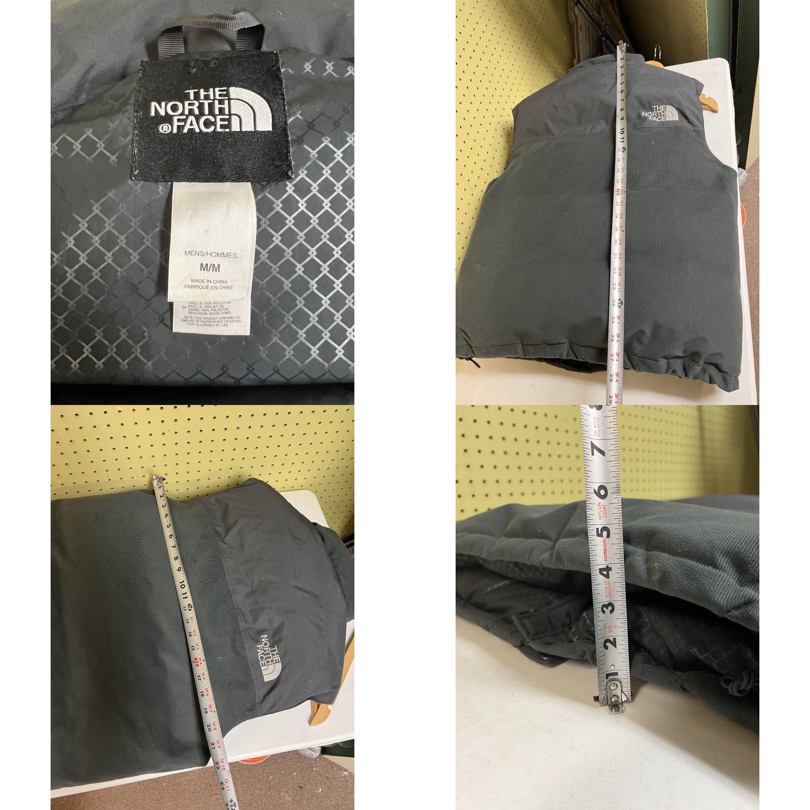 The North Face The North Face Vest Mens Medium Full Zip Corduroy Down 550 Puffy Ski Gray Size US M / EU 48-50 / 2 - 9 Thumbnail