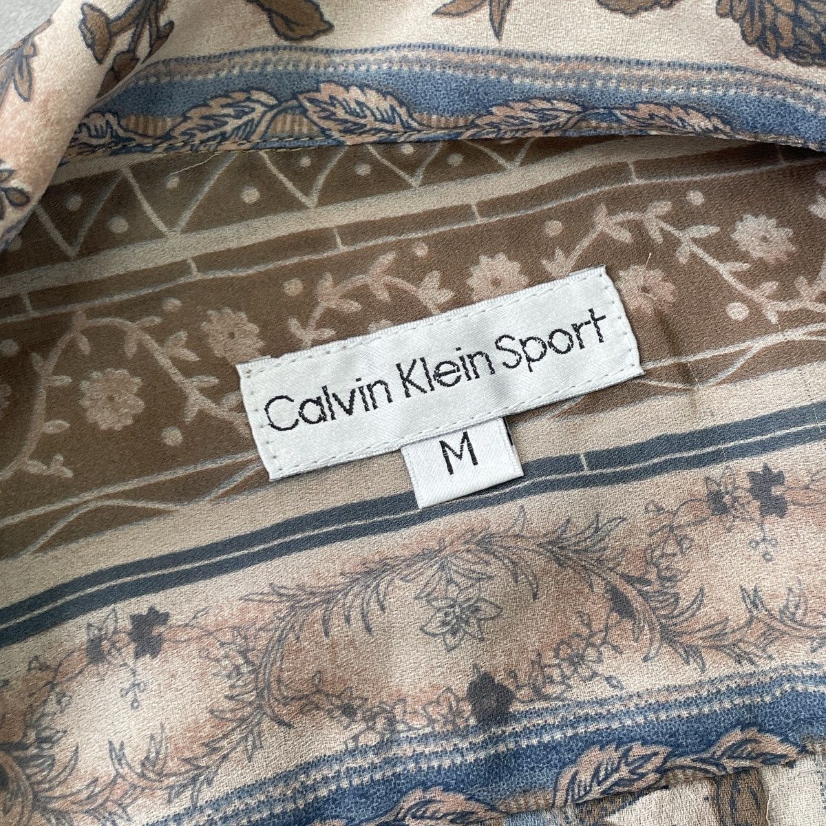 Calvin Klein × Vintage Vintage Calvin Klein Sport women Button Shirt Size M Size M / US 6-8 / IT 42-44 - 11 Thumbnail
