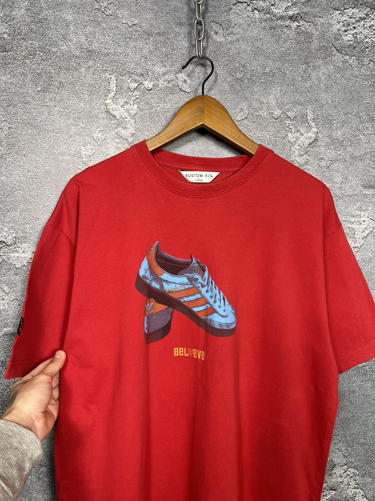 Vintage 80s Casuals Manchester United 2008 Champions T-shirt Size US L / EU 52-54 / 3 - 2 Thumbnail