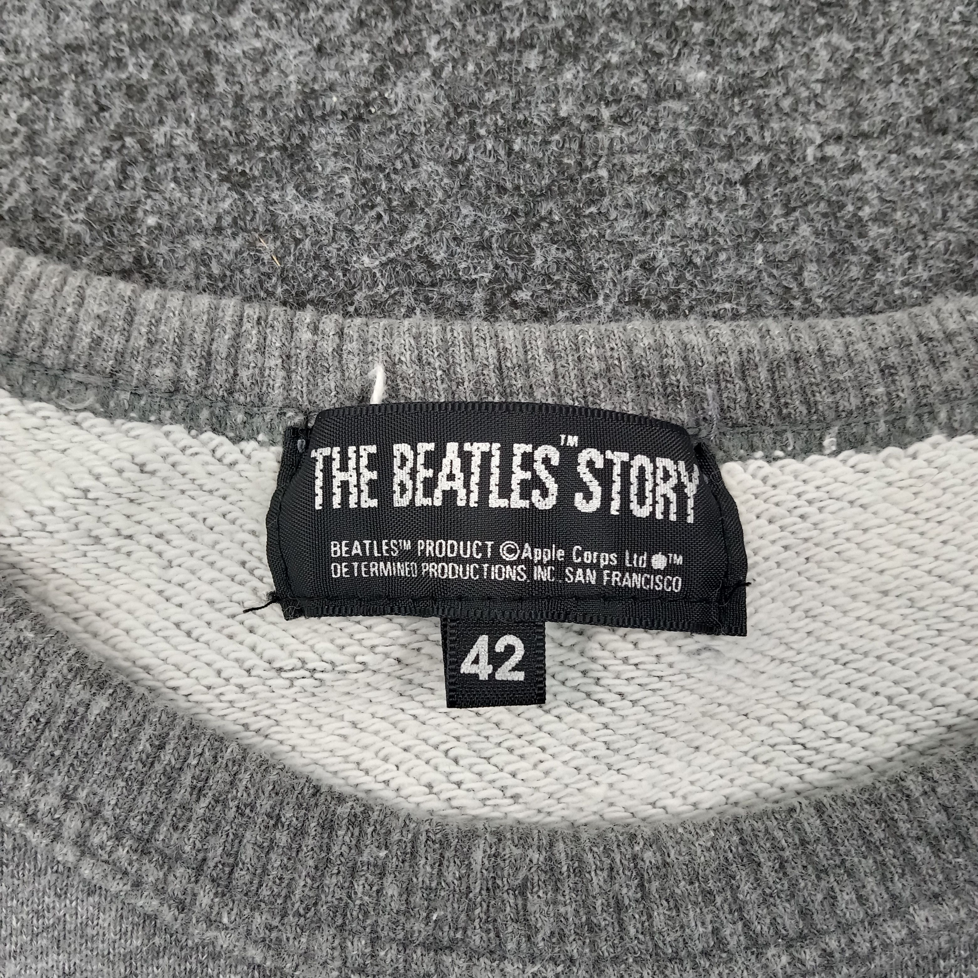 Band Tees The Beatles Story Apple Corps Official Sweatshirt C260N25 Size US M / EU 48-50 / 2 - 3 Thumbnail