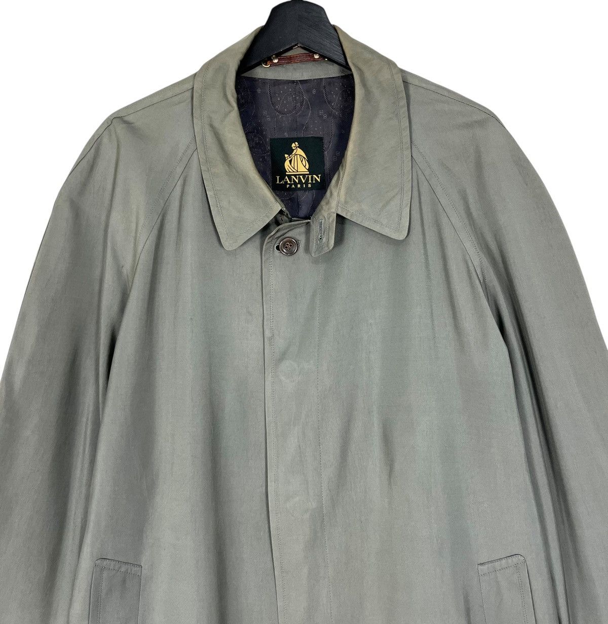 Lanvin × Vintage Lanvin Paris Trench Coat Size US L / EU 52-54 / 3 - 2 Thumbnail