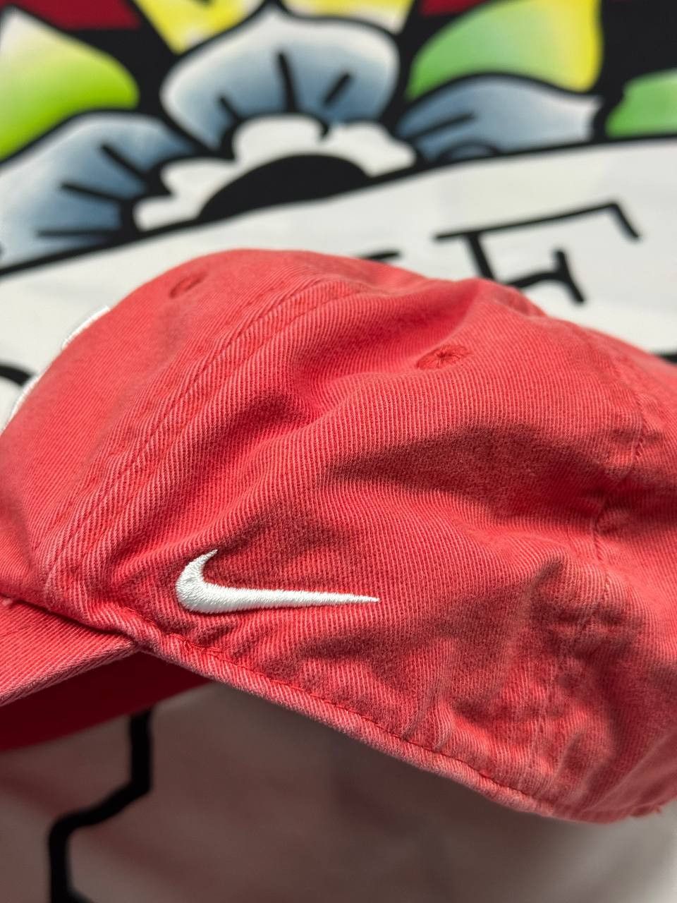 Nike Nike RF Roger Federer cap in red Size OS Size ONE SIZE - 3 Thumbnail