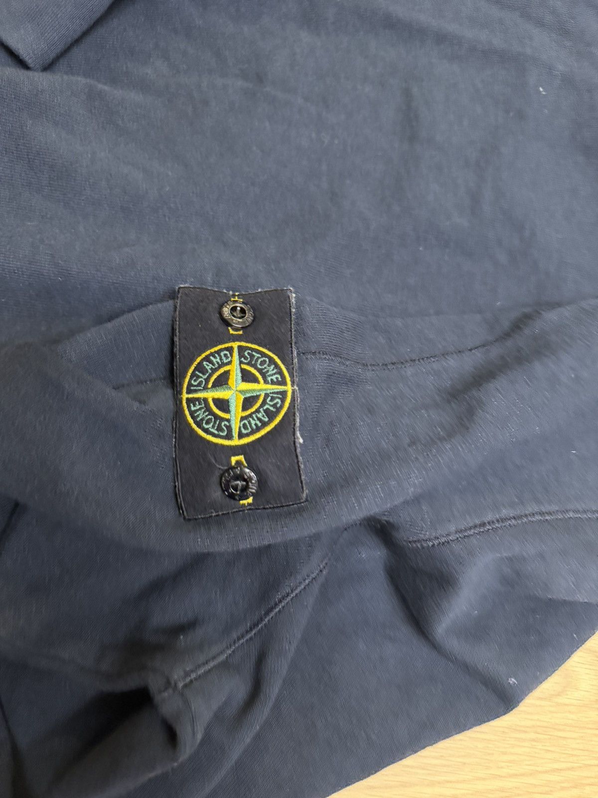 Stone Island Stone Island Navy Crewneck Sweatshirt Patch Logo XL Size US XL / EU 56 / 4 - 4 Thumbnail