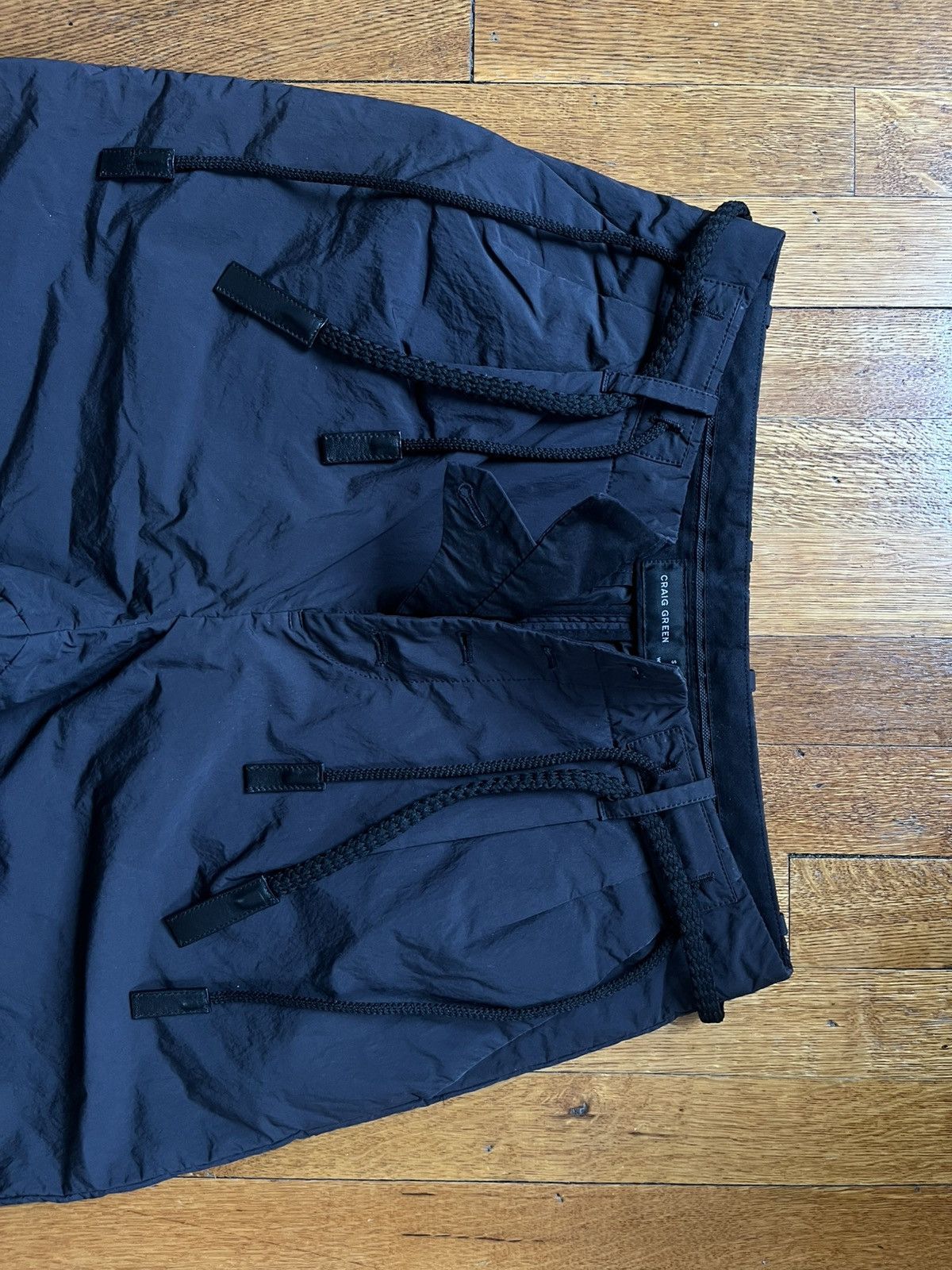 Craig Green Craig green black pleated insulated trousers Size US 30 / EU 46 - 3 Thumbnail