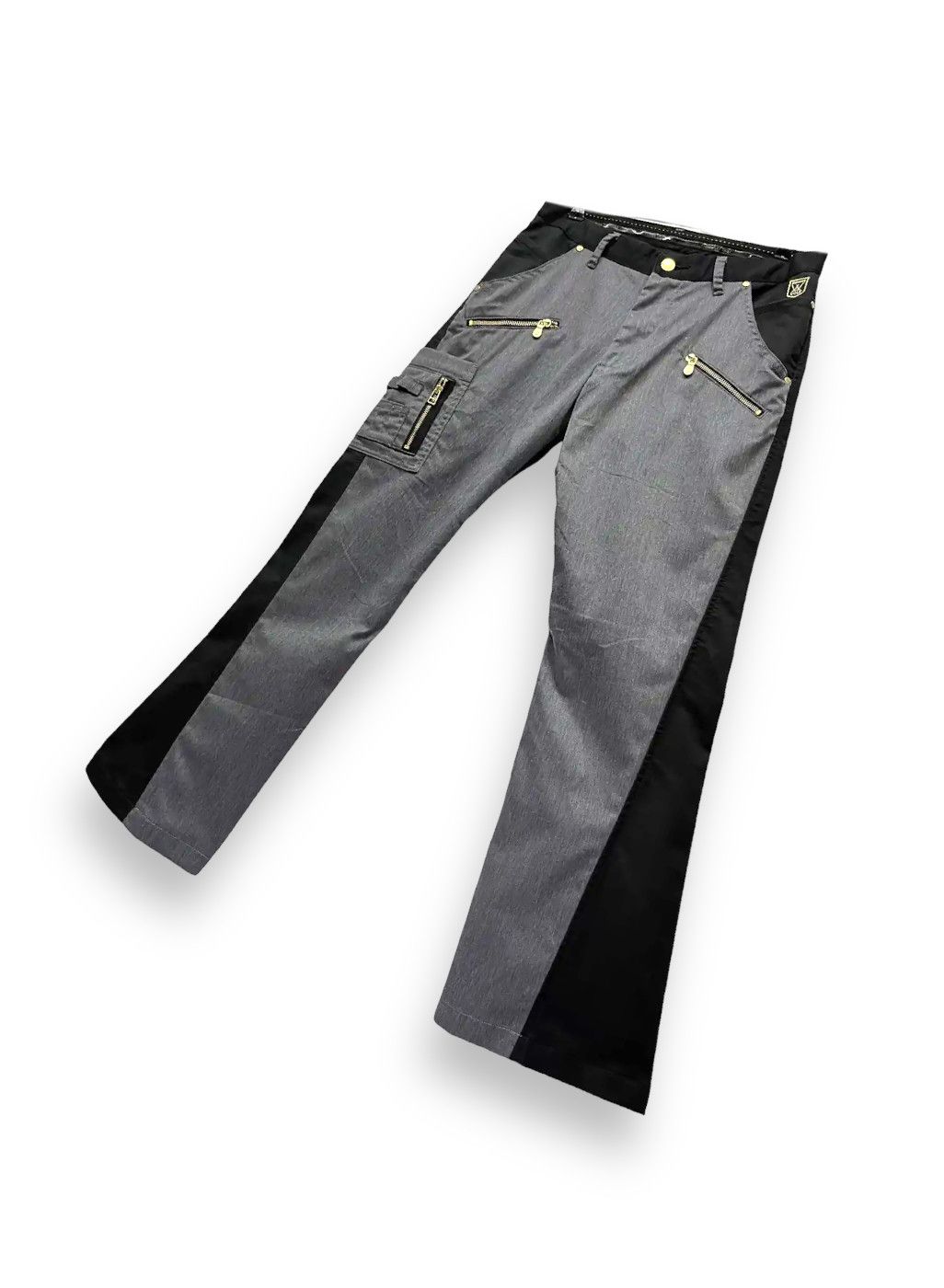 Edwin DOPE🔥Hybrid Tactical Pocket Punk Zipper Poly-Cotton Flare Size US 30 / EU 46 - 4 Thumbnail