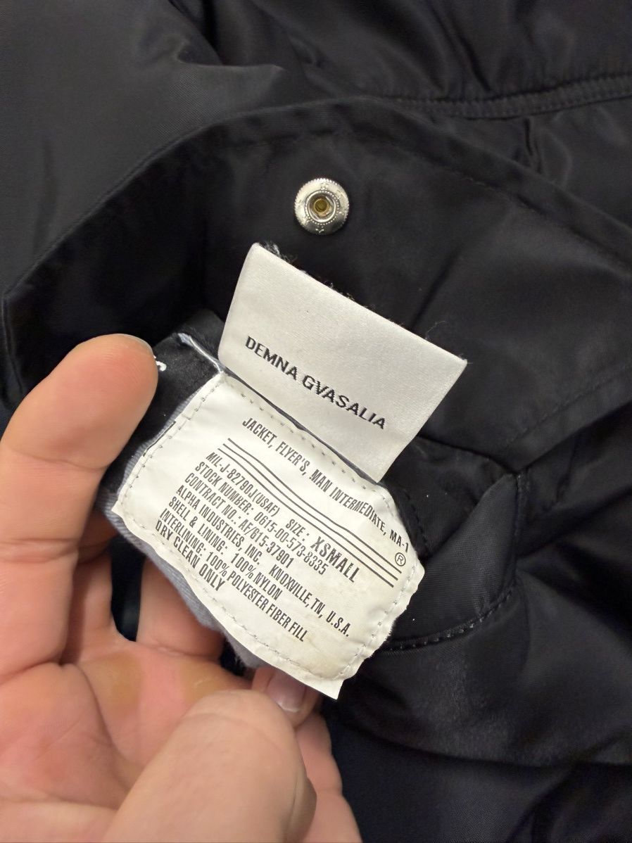 Alpha Industries × Vetements Vetements x Alpha Industries Reversible Bomber Jacket Size US XS / EU 42 / 0 - 13 Thumbnail
