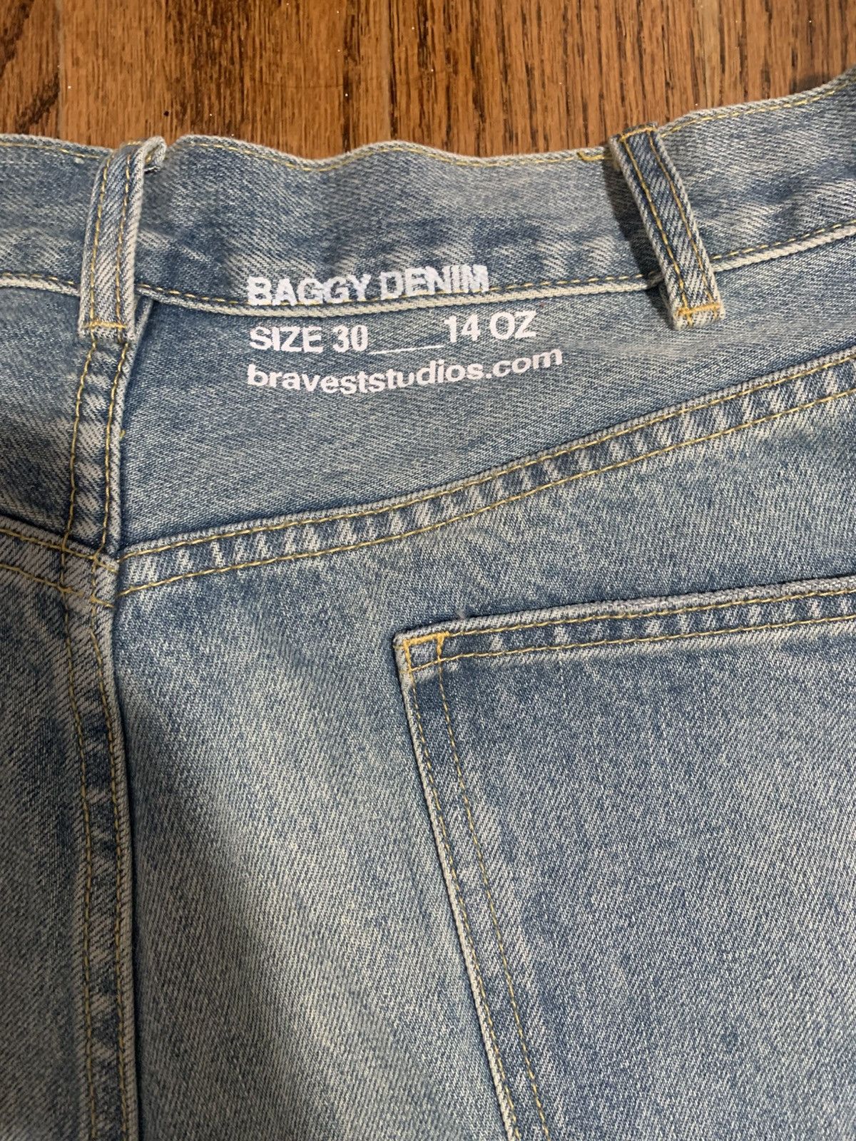 Bravest Studios Bravest studios distressed baggy denim Size US 30 / EU 46 - 3 Thumbnail