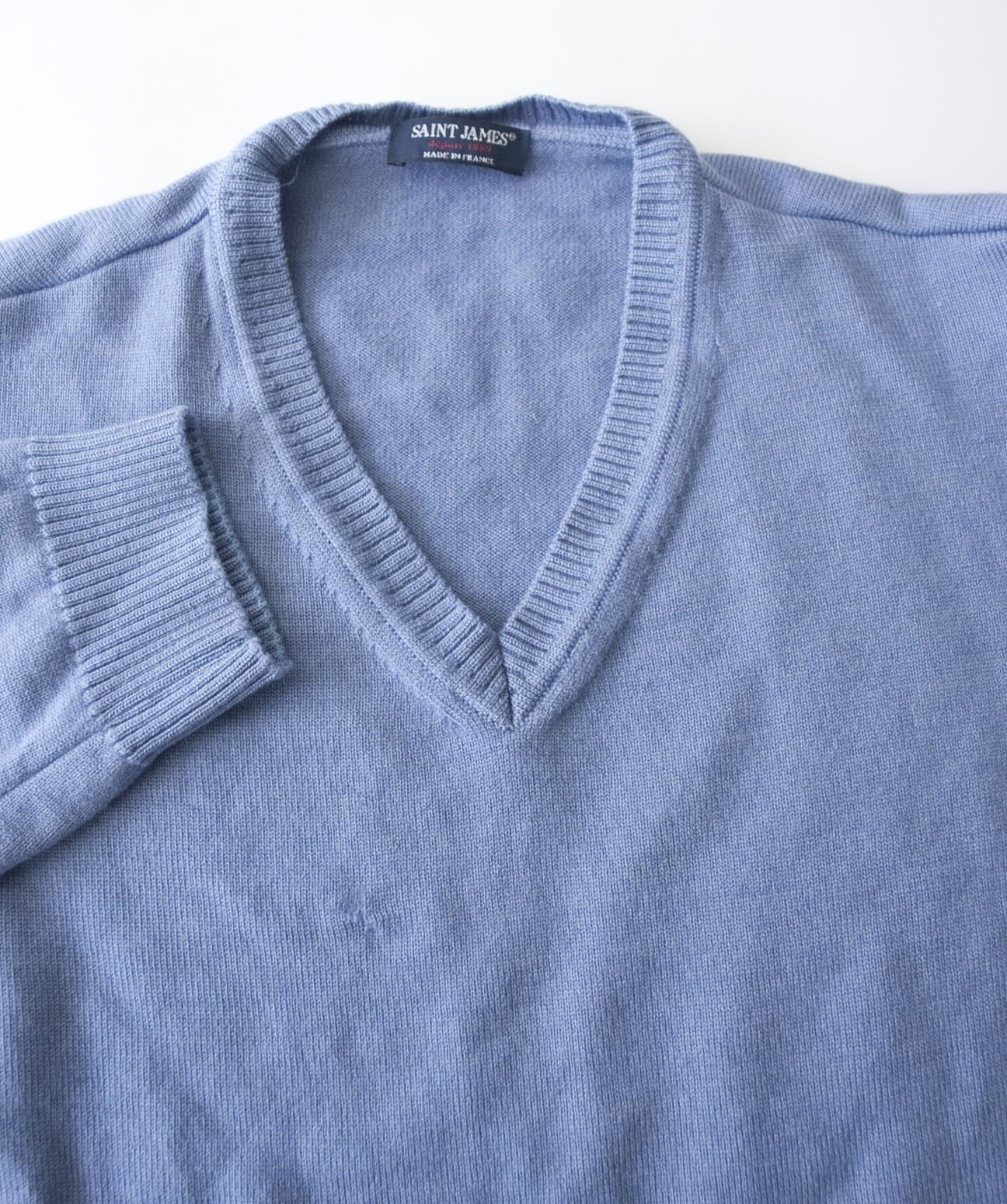 Dale Of Norway Saint James Sweater Wool Size XL Blue Made in France Size US XL / EU 56 / 4 - 2 Thumbnail