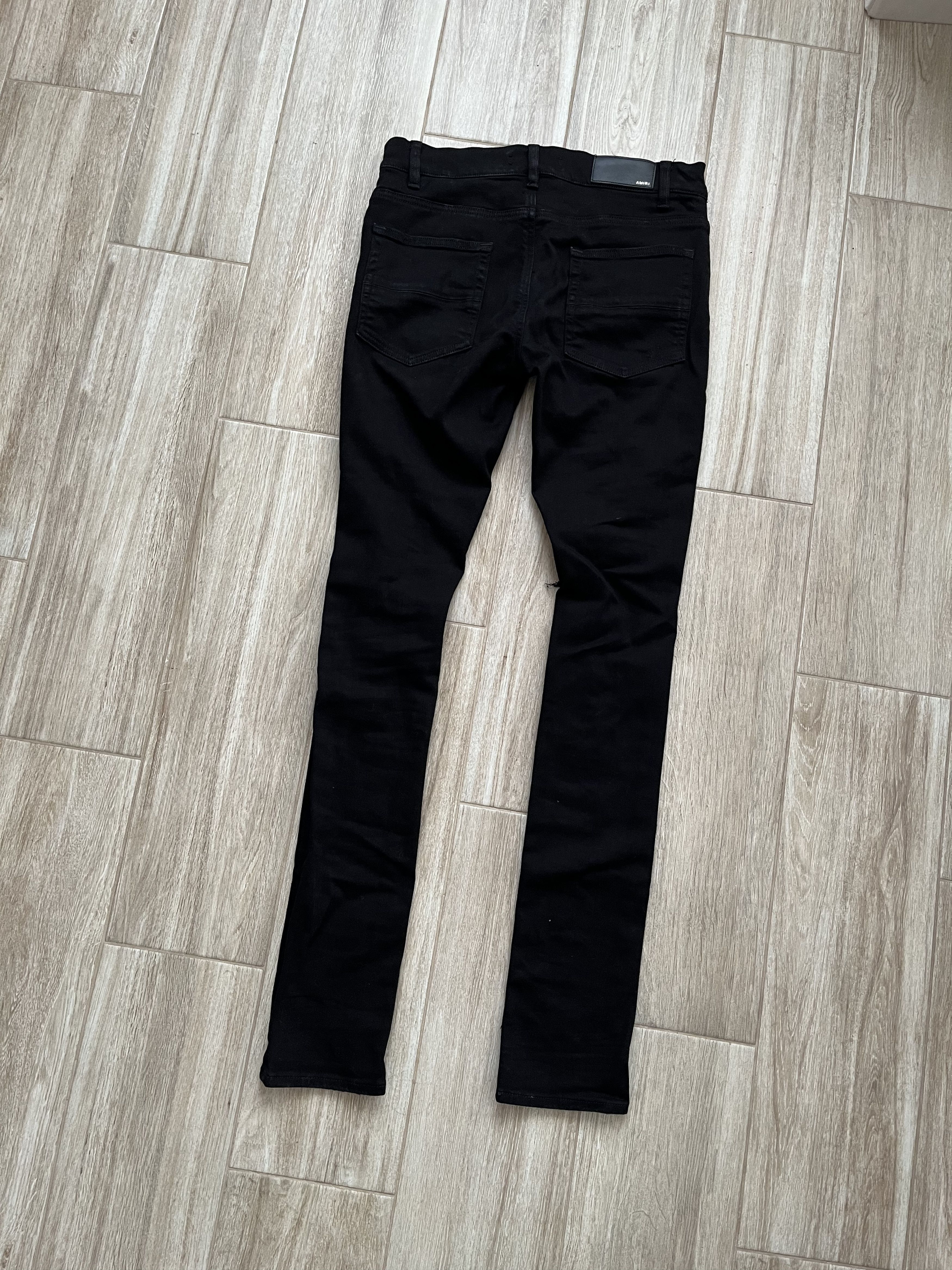Amiri Amiri checkerboard patchwork jeans Size US 31 - 8 Thumbnail
