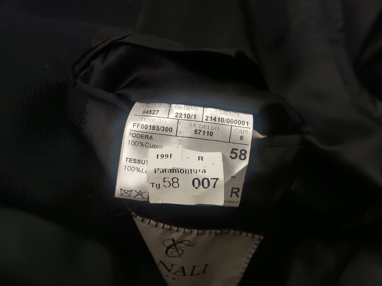 Canali Canali Italy Design 57110 Wool Classic Overcoat Mens Jacket Size US XL / EU 56 / 4 - 16 Thumbnail