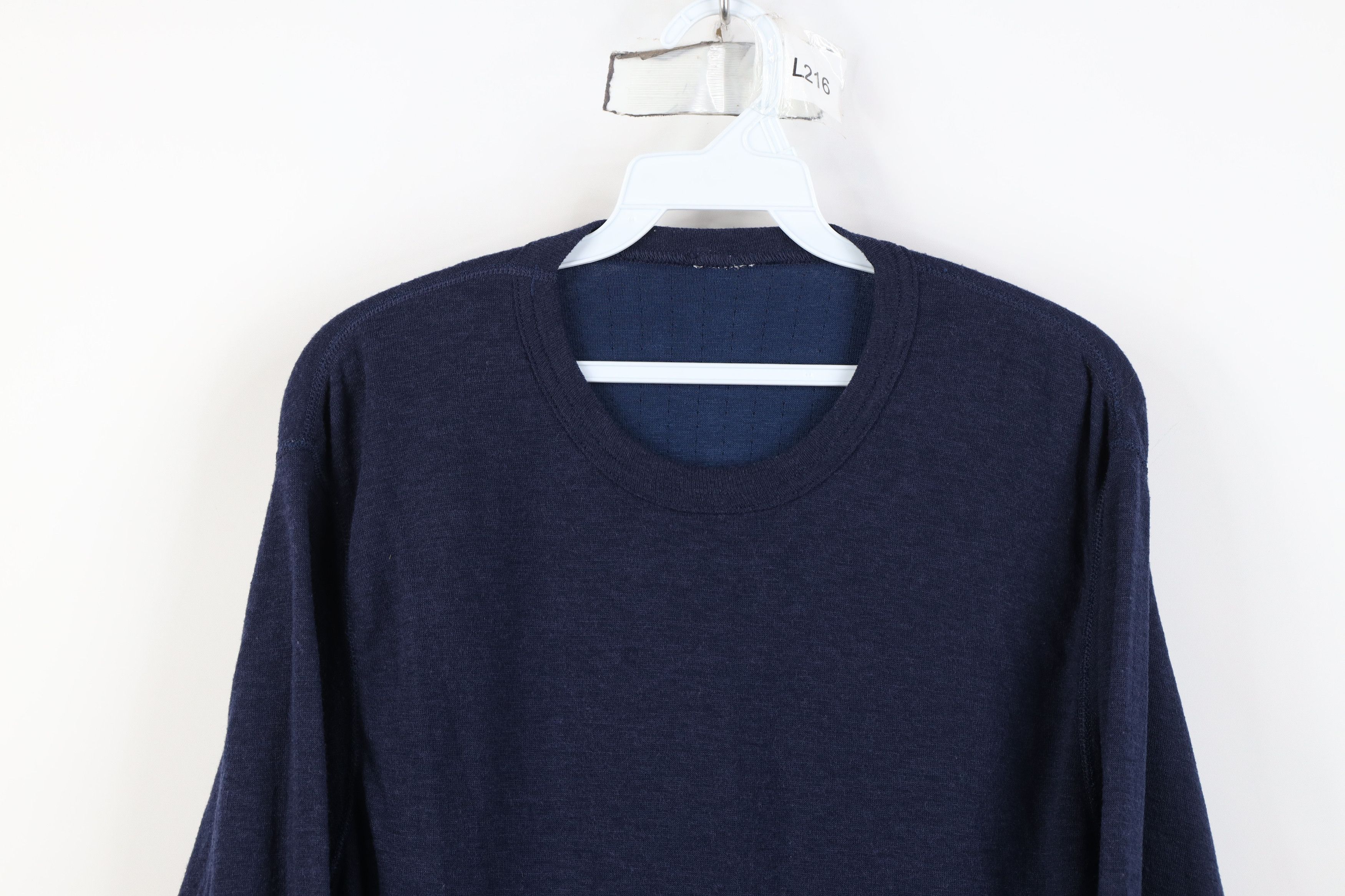 Vintage Vintage 90s Streewear Double Wall Thermal Knit T-Shirt USA Size US M / EU 48-50 / 2 - 2 Thumbnail