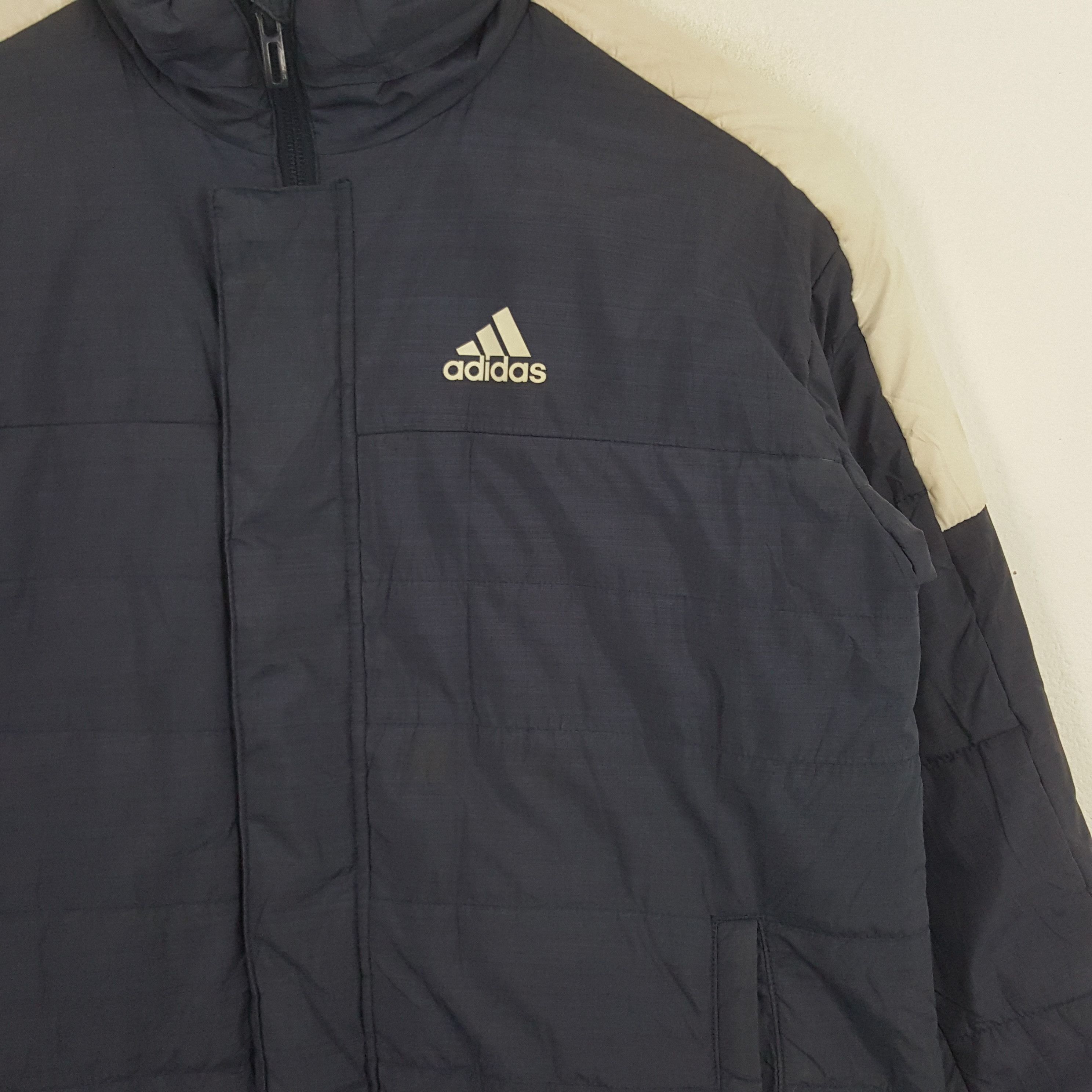 Adidas × Vintage Vintage Adidas American Outdoor Puffer Trench Jacket Size US S / EU 44-46 / 1 - 5 Thumbnail
