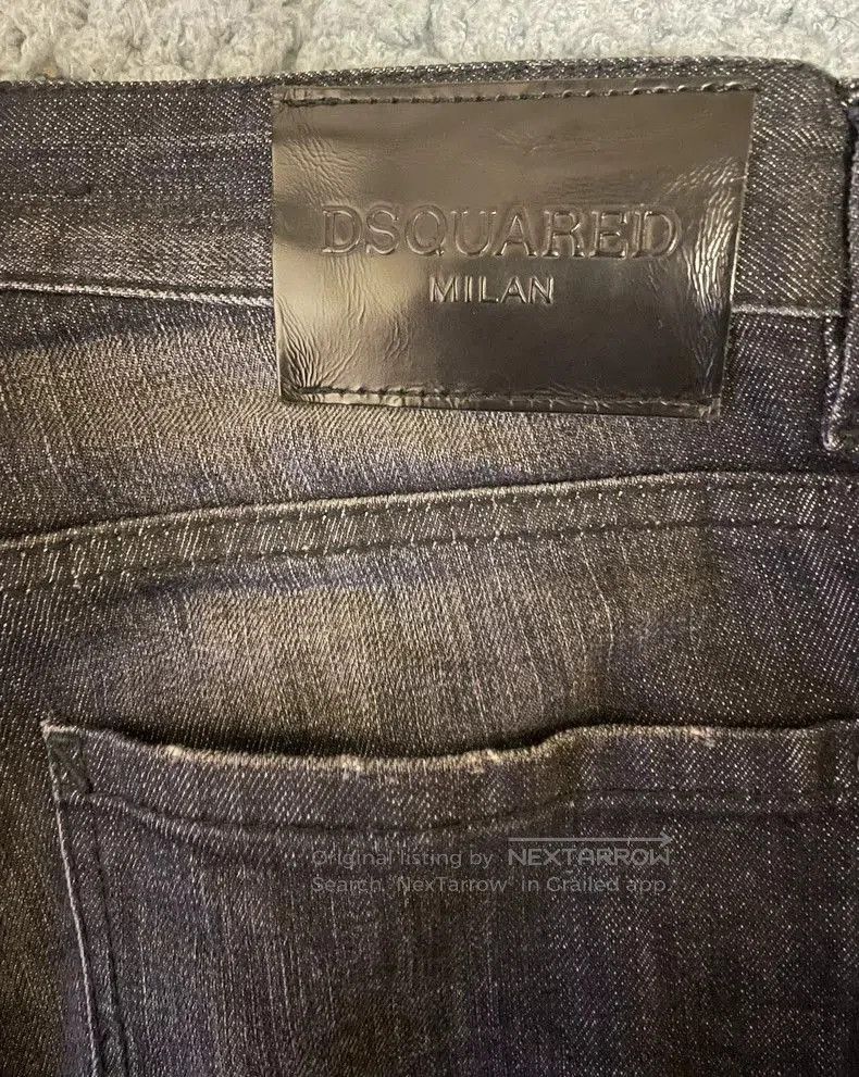 Dsquared2 Dsquared2 Black Gray Washed Jeans. Size US 36 / EU 52 - 4 Thumbnail