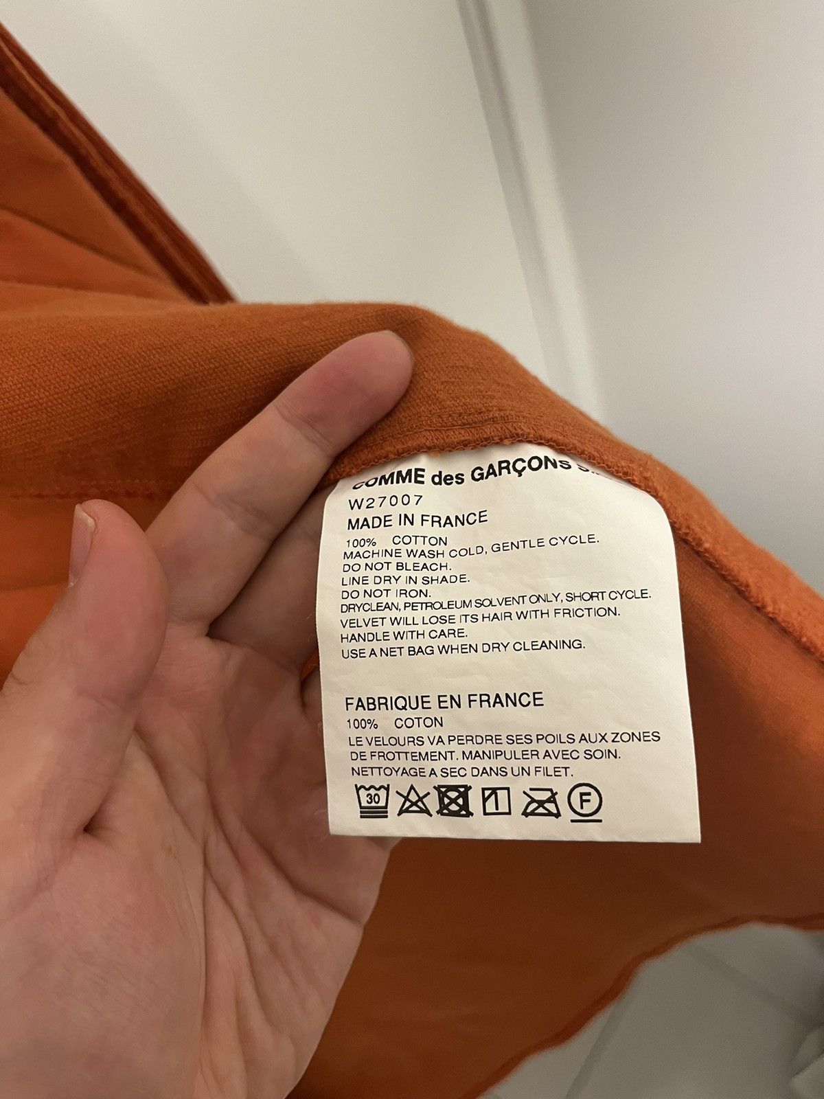 Comme des Garcons Corduroy shirt Size US L / EU 52-54 / 3 - 3 Thumbnail