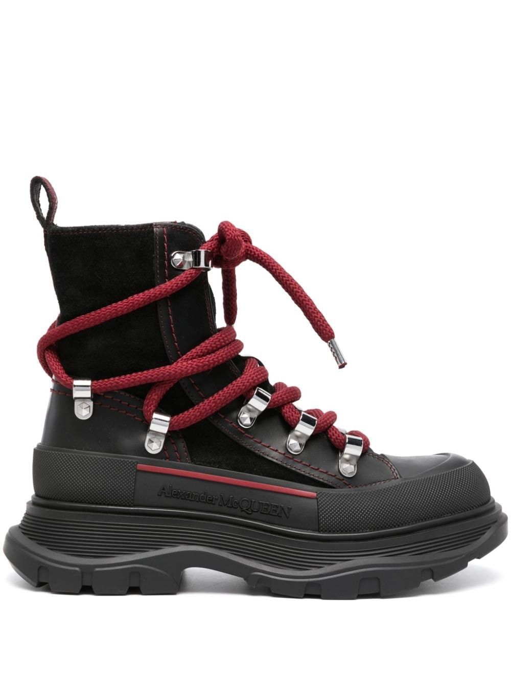 Alexander McQueen o1y0225 Ankle Boots in Black Size US 6 / IT 36 - 1 Thumbnail