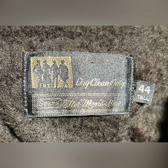 Sears Vintage 70s Sears Mens Tan Corduroy Faux Fur Coat~44 Tall~ Size US XL / EU 56 / 4 - 6 Thumbnail