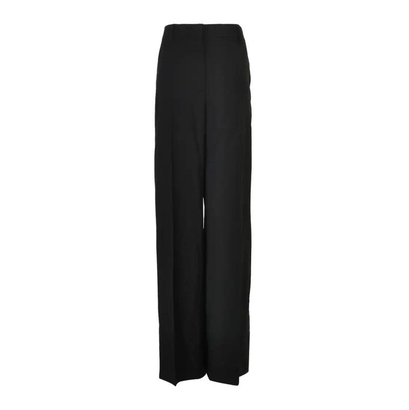 Prada Black Wool Casual Pants for Women