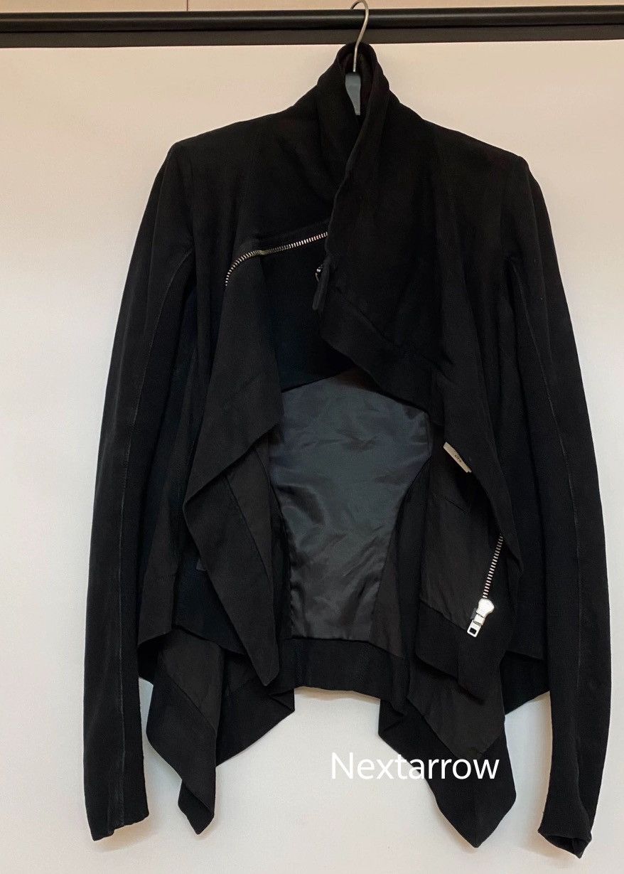 Rick Owens Rick Owens ro mainline women's black lambski 2412-Nextarrow Size S / US 4 / IT 40 - 1 Thumbnail