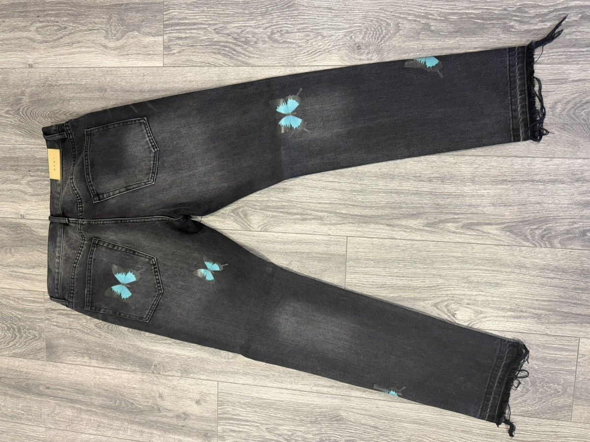 MNML Black washed butterfly denim size 36 Size US 36 / EU 52 - 2 Thumbnail