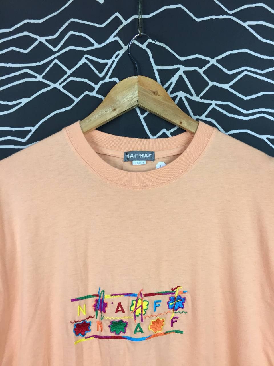 Vintage Vtg NAF NAF French Fashion Designer Avantgarde Tee Size US M / EU 48-50 / 2 - 3 Thumbnail