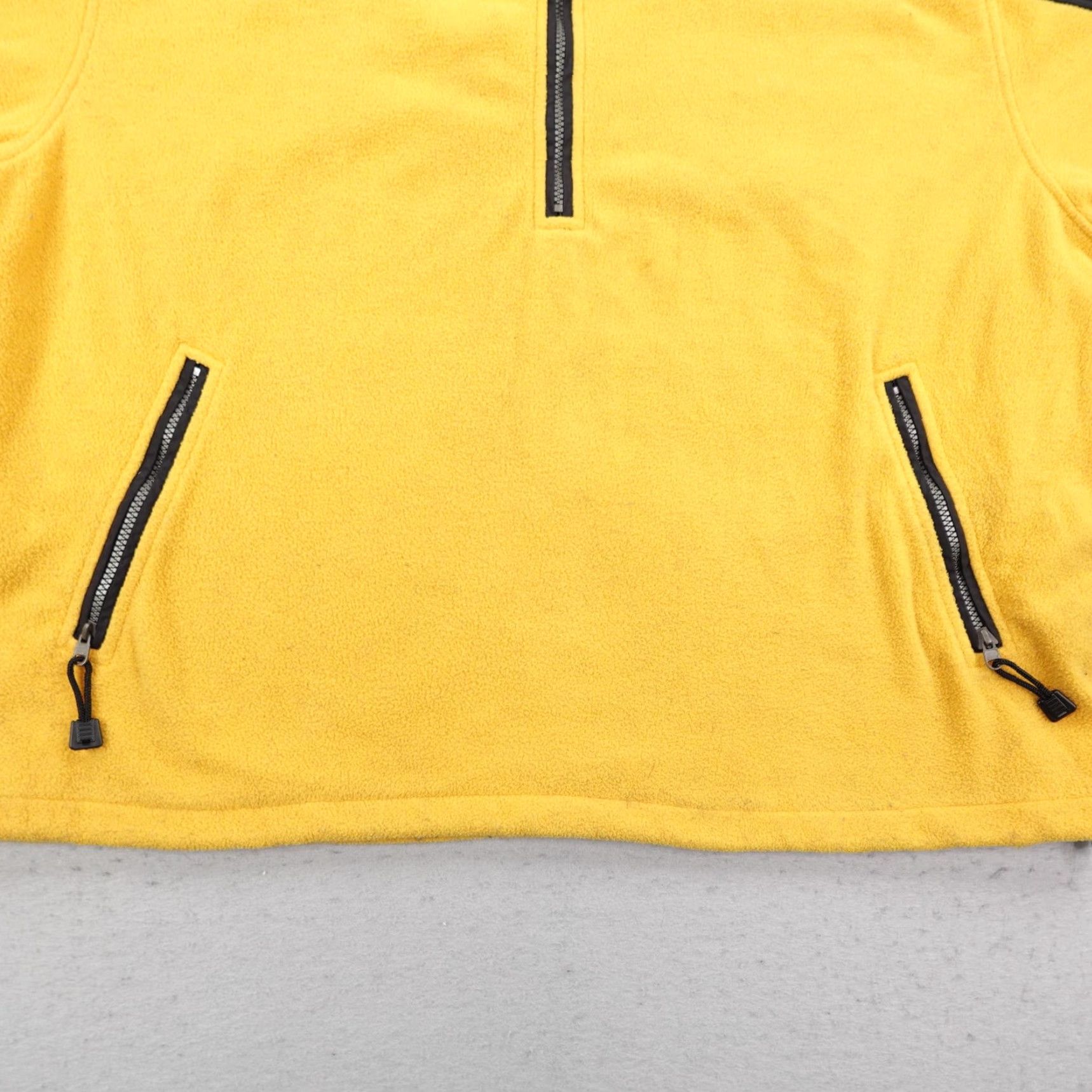 Vintage VINTAGE Woolrich Jacket Mens 2XL Yellow Black Fleece 1/2 Zip Pullover John Rich Jacket Coat Size US XXL / EU 58 / 5 - 3 Thumbnail