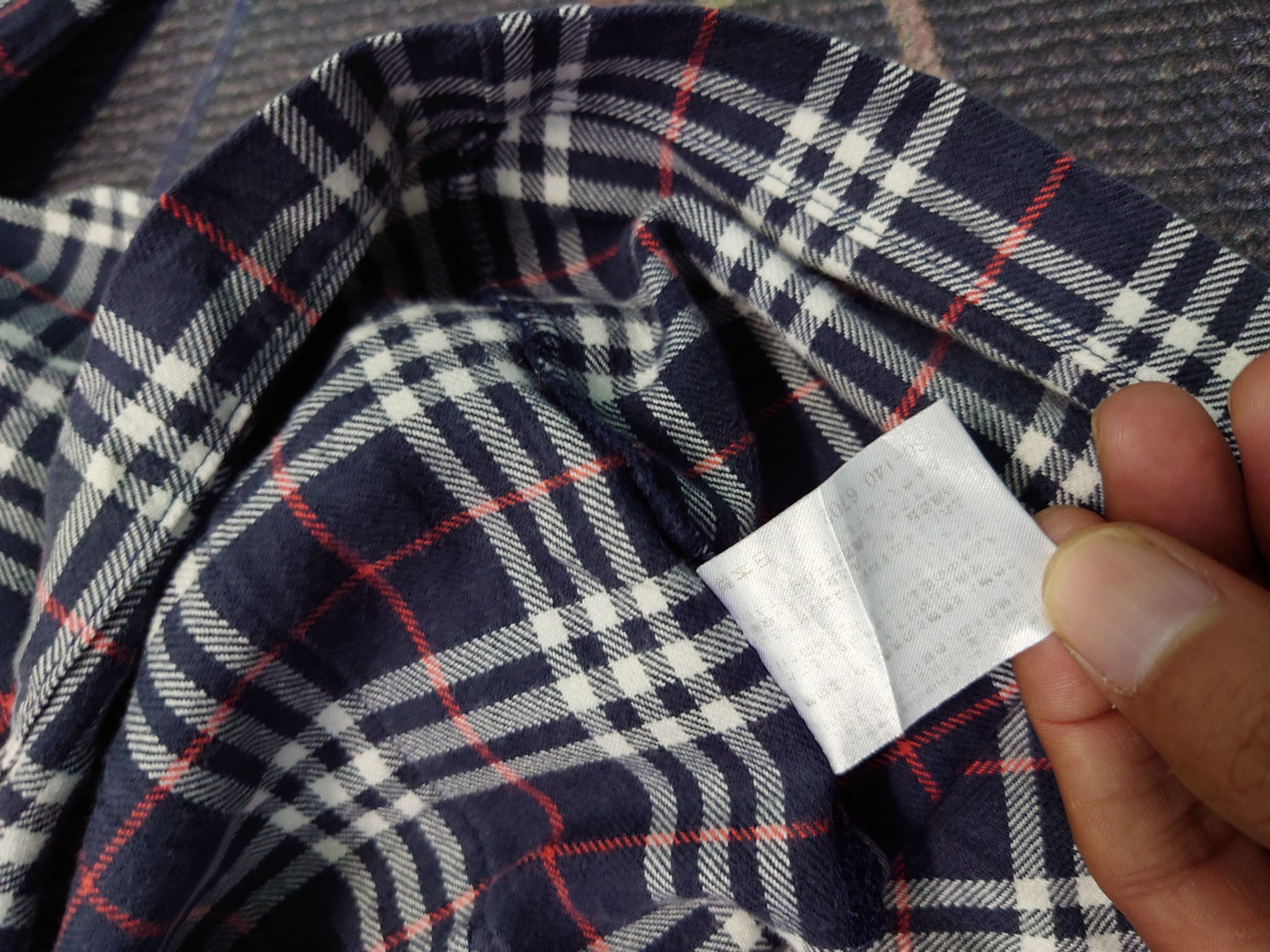 Burberry Burberry Checkered Shirt Size M / US 6-8 / IT 42-44 - 4 Thumbnail