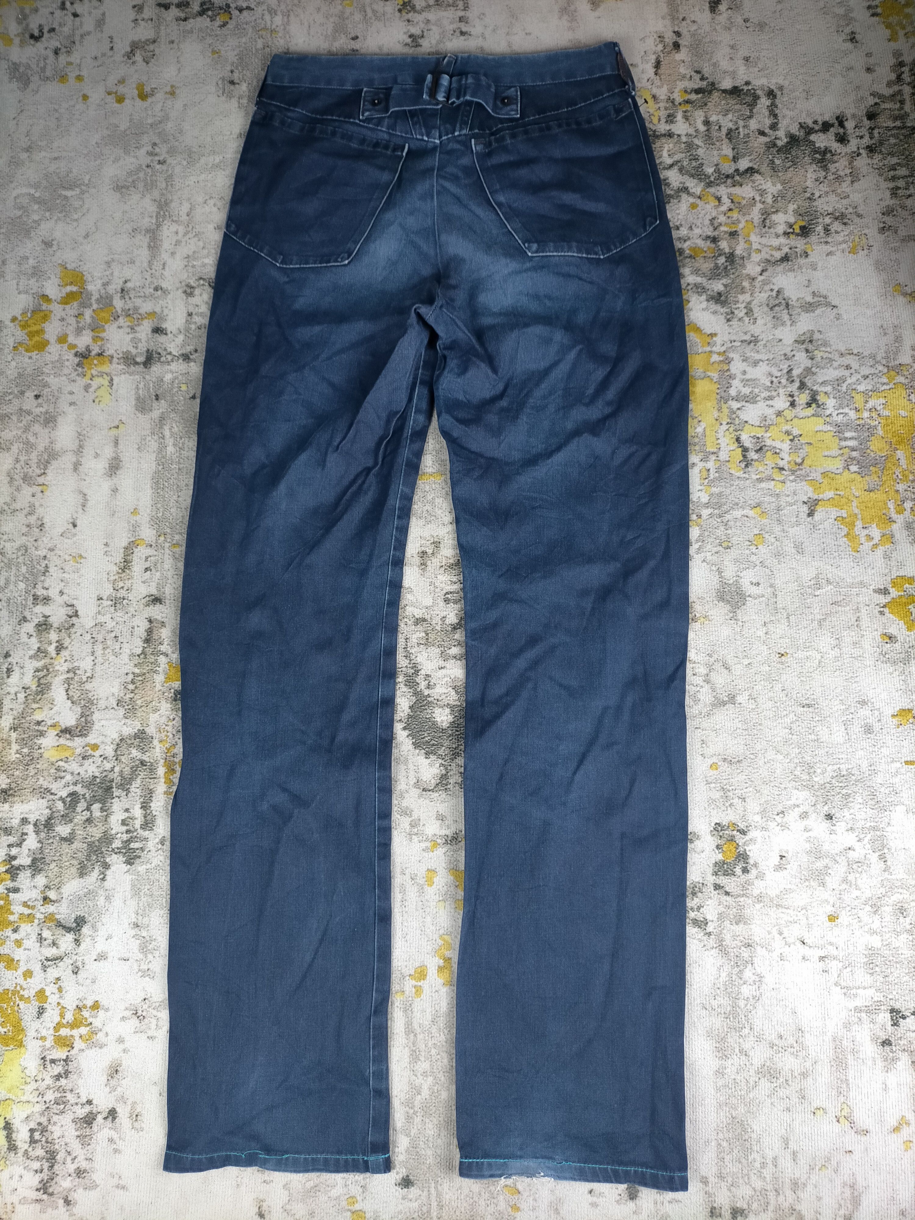 Marithe + Francois Girbaud Vintage Marithe Francois Girbaud Buckle Back Pants Size US 27 - 3 Thumbnail