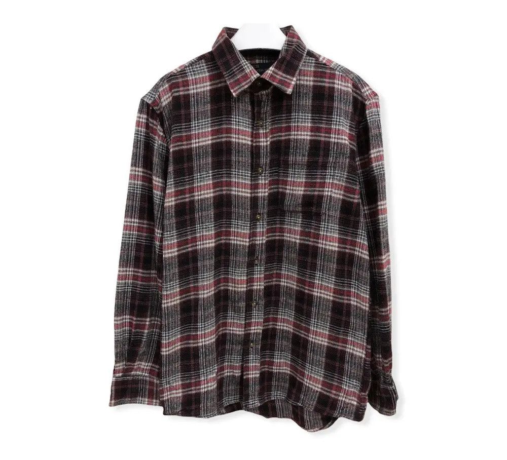 Flannel × Vintage Vintage Finch Plaid Tartan Flannel Shirt 👕 Size US S / EU 44-46 / 1 - 1 Thumbnail