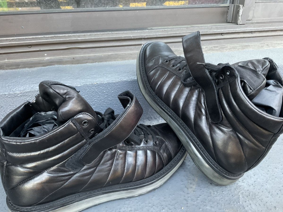 Prada Prada “Levitate” Quilted Sneaker- Black Leather, Sz 11 Size US 11 / EU 44 - 1 Thumbnail
