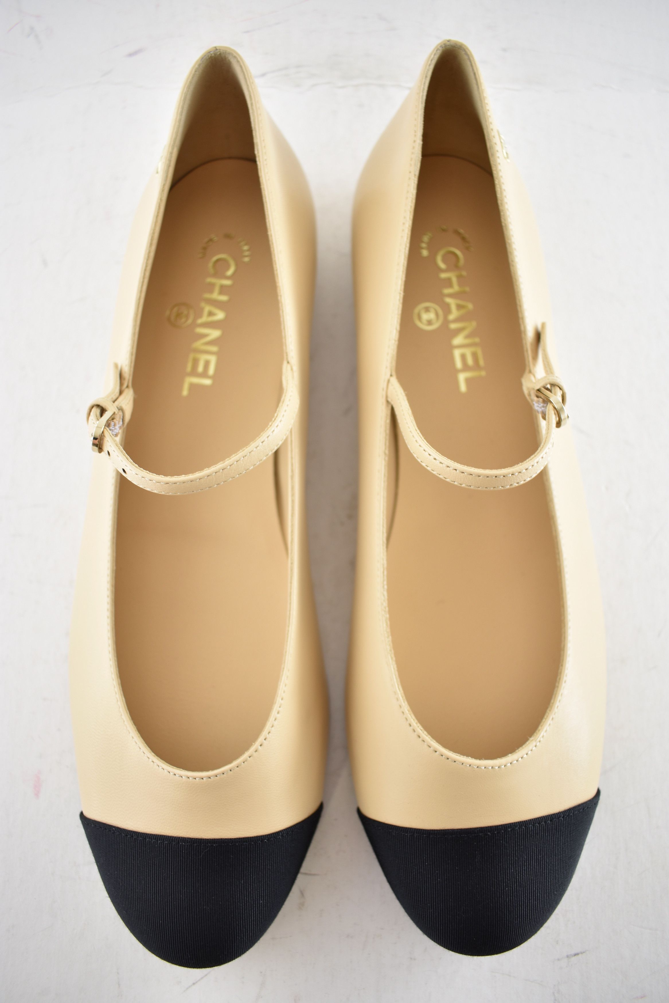 Chanel Chanel 24A CC Logo Mary Jane Ballerina Ballet Flat 42 Size US 12 / IT 42 - 10 Thumbnail