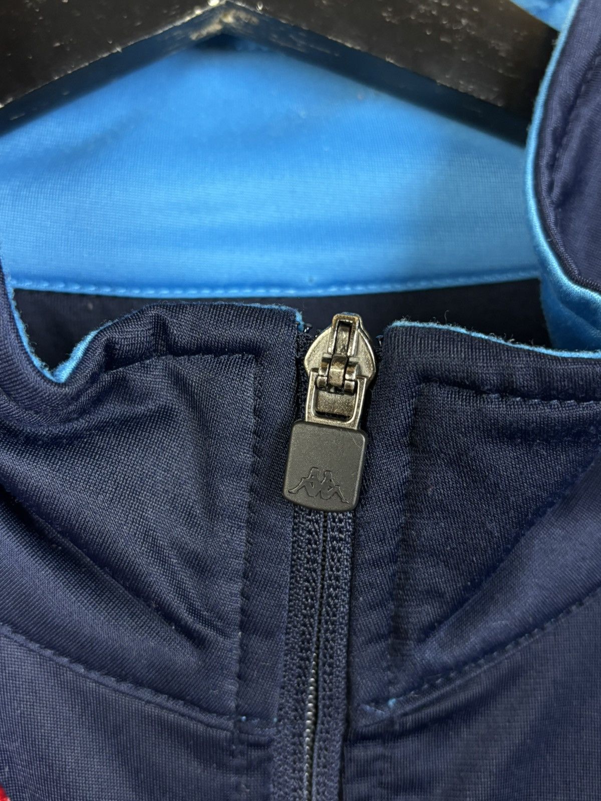 Kappa Kappa Napoli 2015/16 Tracksuit Jacket Blue Size ~L Size US XL / EU 56 / 4 - 3 Thumbnail