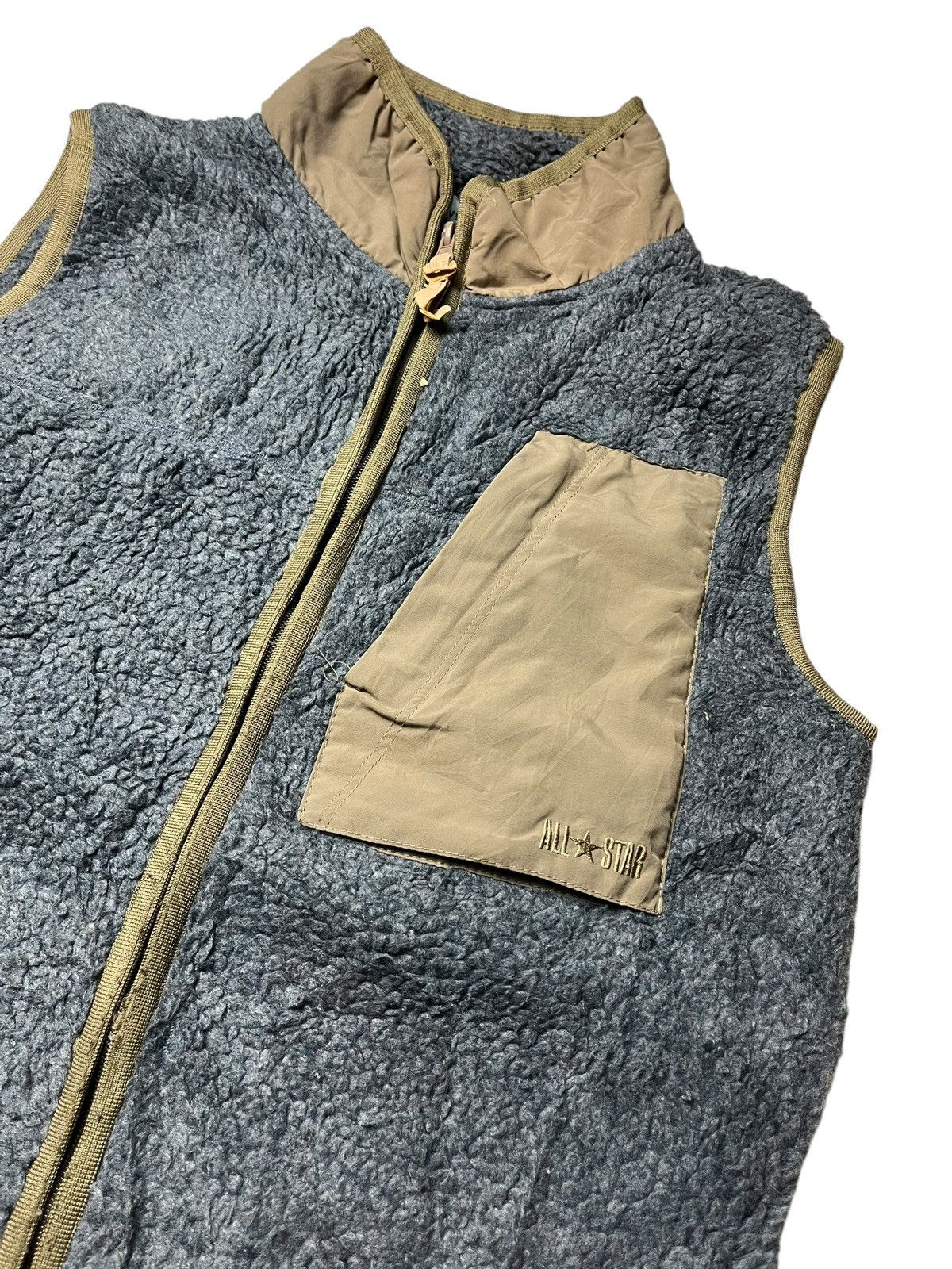 Vintage VINTAGE CONVERSE FUR FLEECE VEST Size US M / EU 48-50 / 2 - 3 Thumbnail