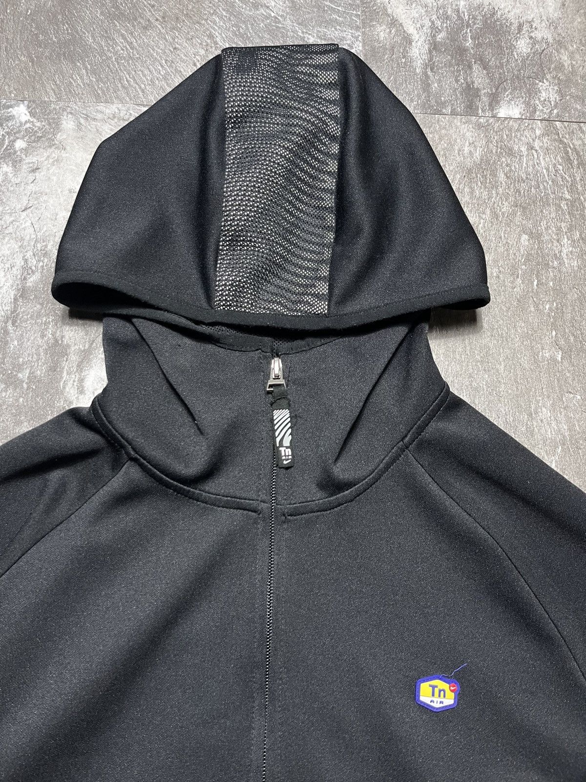 Nike Nike Tn Vintage 90s Rare Zip Up Hoodie With Logo Drill Size US M / EU 48-50 / 2 - 3 Thumbnail