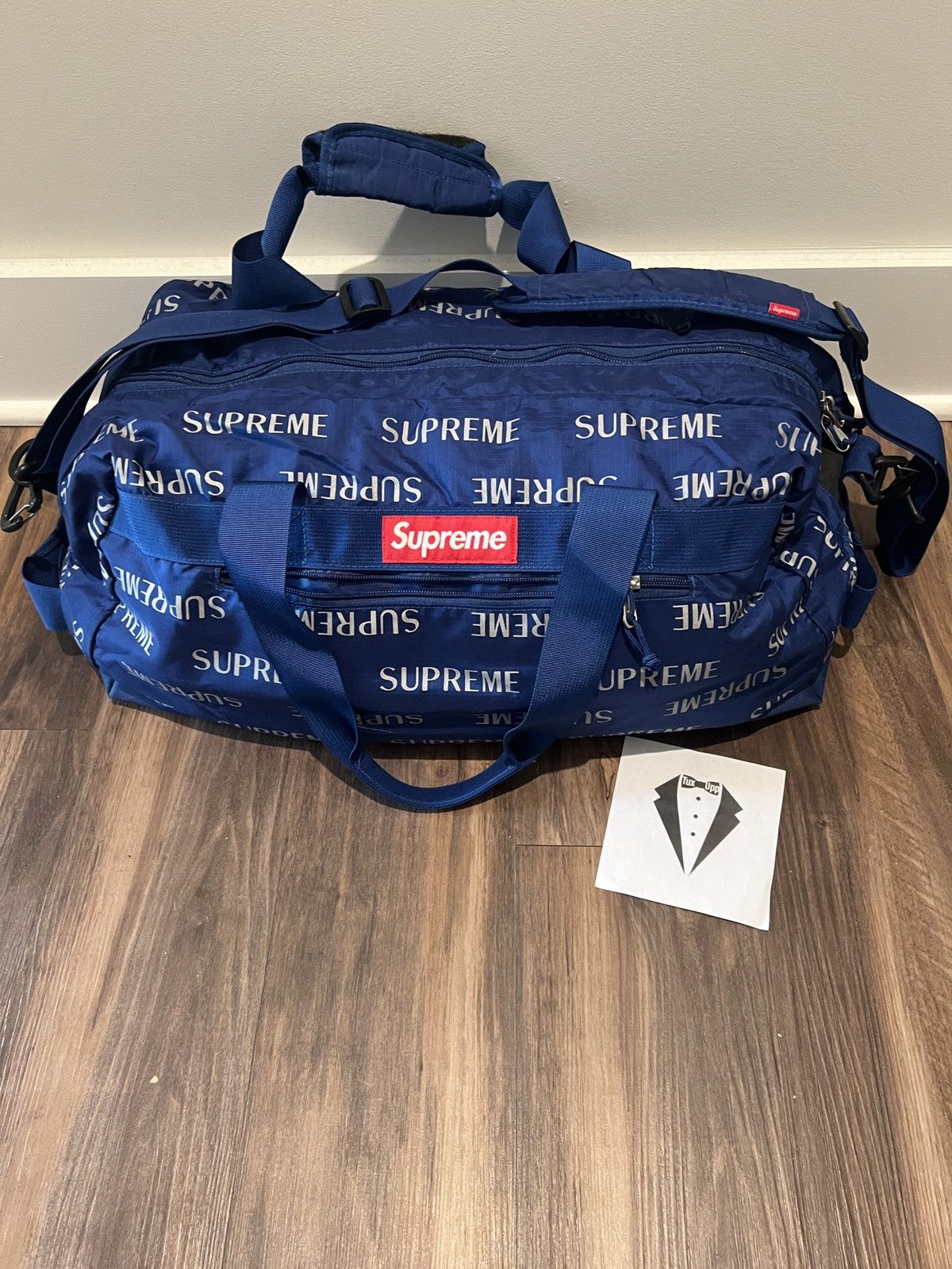 Supreme Supreme Blue Lug Fuck Em Reflector Red | Grailed