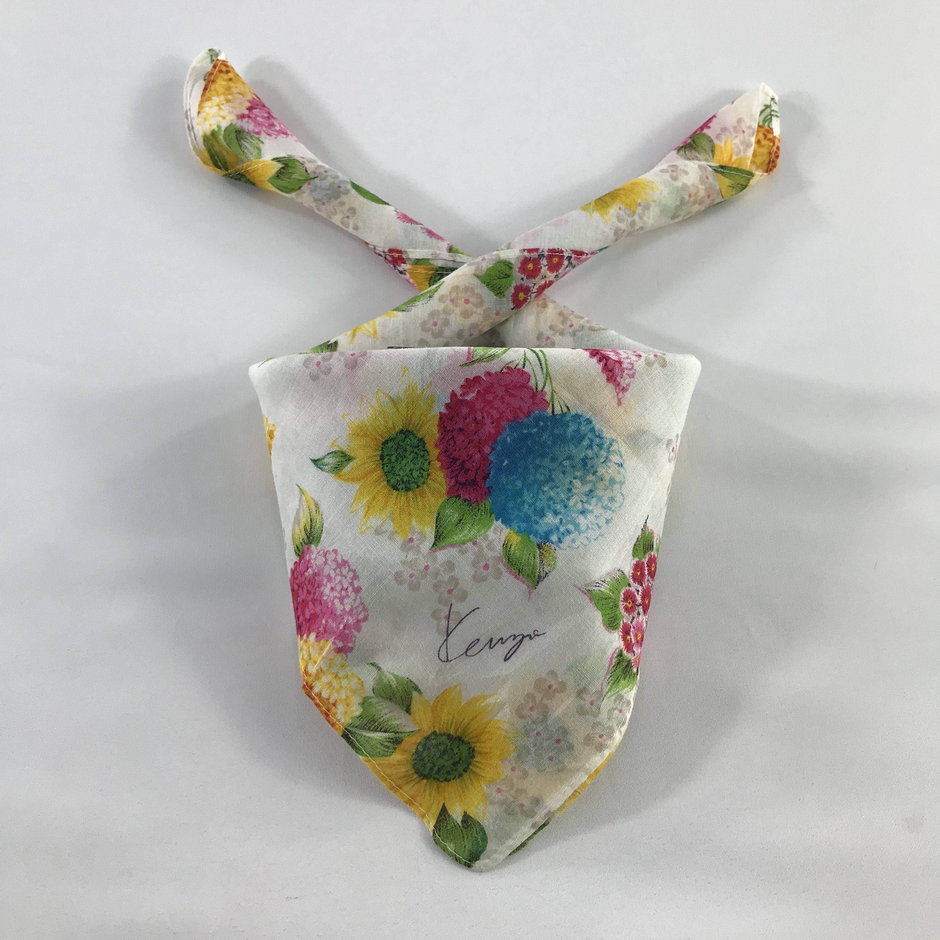 Kenzo × Vintage Kenzo Bandana / Handkerchief / Neckerchief - S712 Size ONE SIZE - 3 Thumbnail
