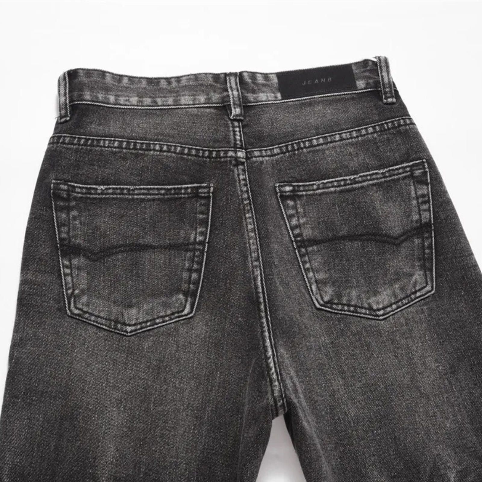 Japanese Brand Gutter Black Denim Jeans Size US 30 / EU 46 - 4 Thumbnail