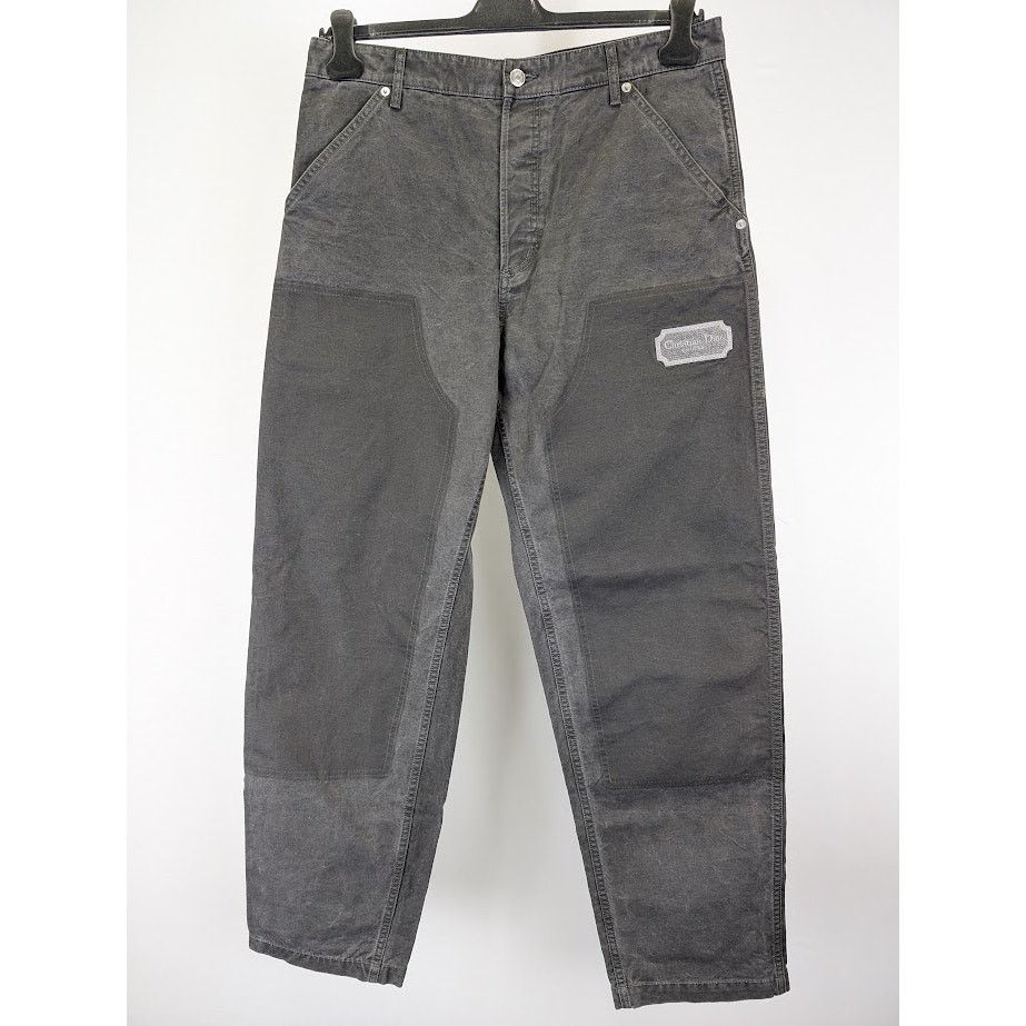 Dior o1rshd1 M Denim Jeans in Black Size US 32 / EU 48 - 3 Thumbnail