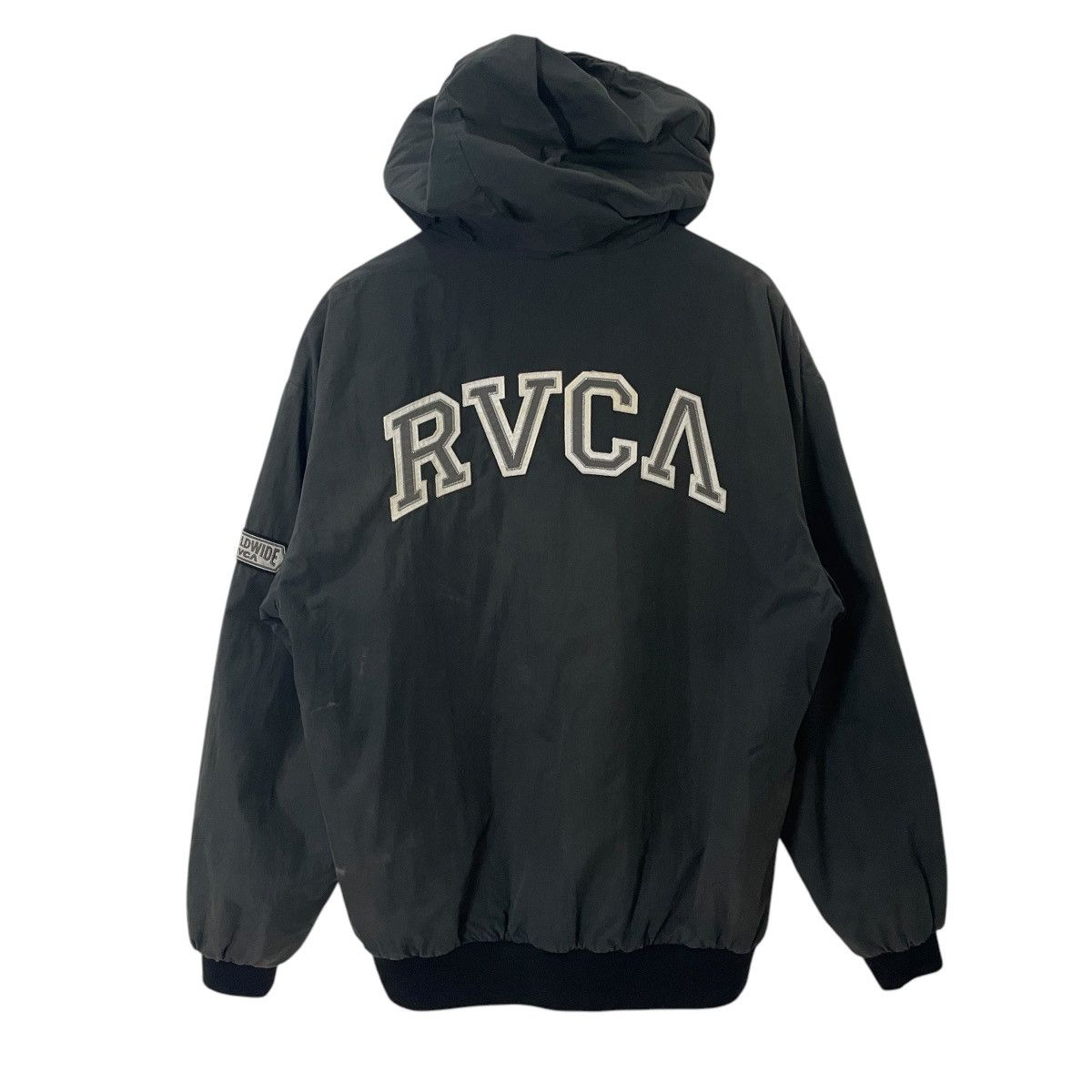 RVCA Vintage Rvca Embroidery Big Logo Jacket Size US XL / EU 56 / 4 - 1 Thumbnail