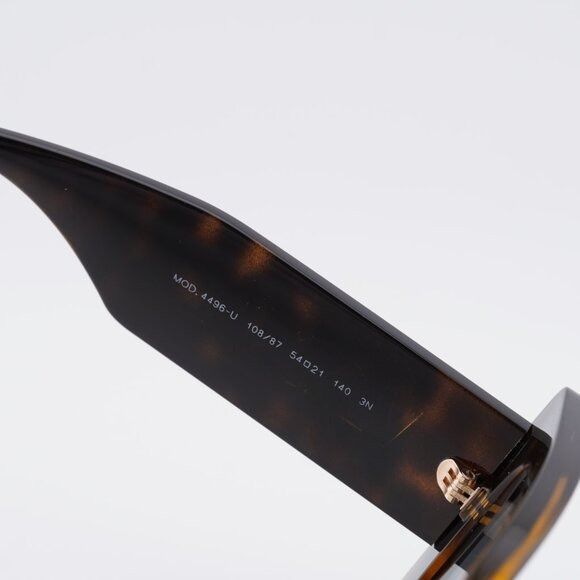 Versace Versace VE4496U 108/87 Sunglasses Havana Square Frame Size ONE SIZE - 6 Thumbnail