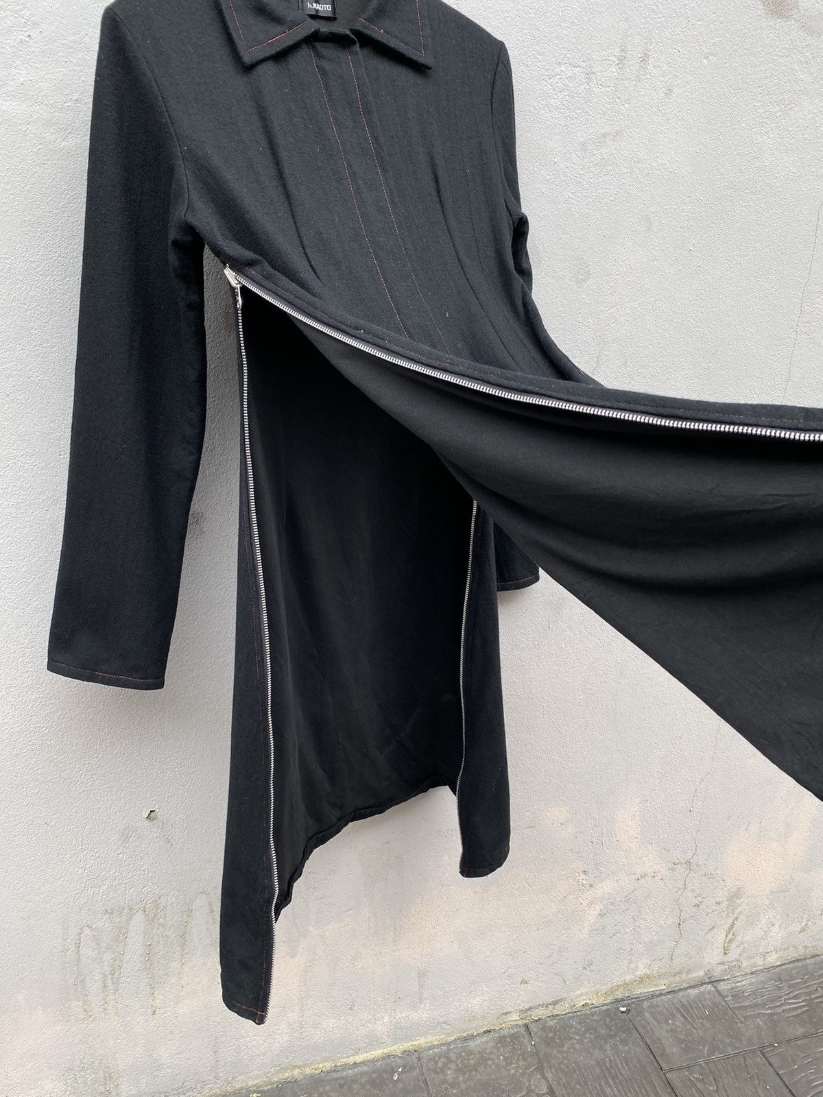 If Six Was Nine × Japanese Brand × Seditionaries H. NAOTO Anarchism Contra Stitch Gothic/Punk Long Zipped Size M / US 6-8 / IT 42-44 - 6 Thumbnail