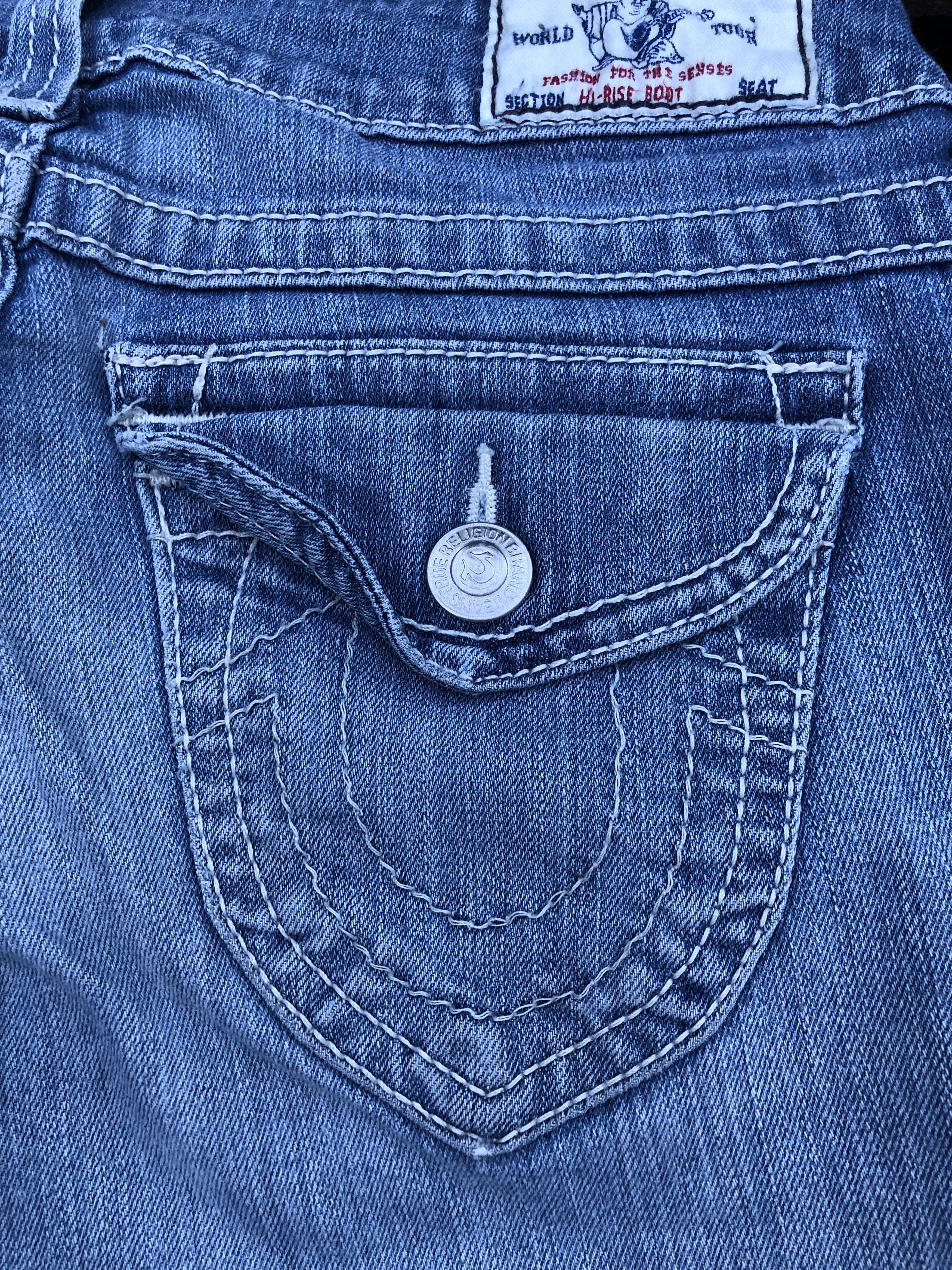 True Religion True Religion Y2K Vintage Hi-Rise Boot Denim Jeans Size 28 Size 28" / US 6 / IT 42 - 15 Thumbnail