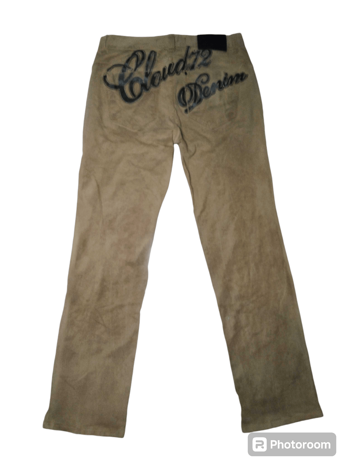 Japanese Brand Cloud 72 Denim Pants Beige (oil coated) Size US 34 / EU 50 - 4 Thumbnail
